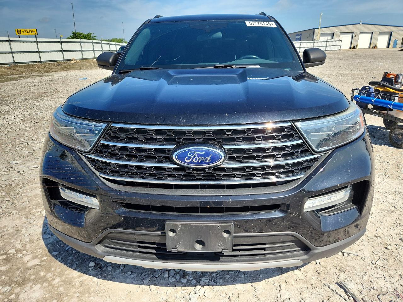 2020 Ford Explorer Xlt Black vin: 1FMSK8DHXLGB62341