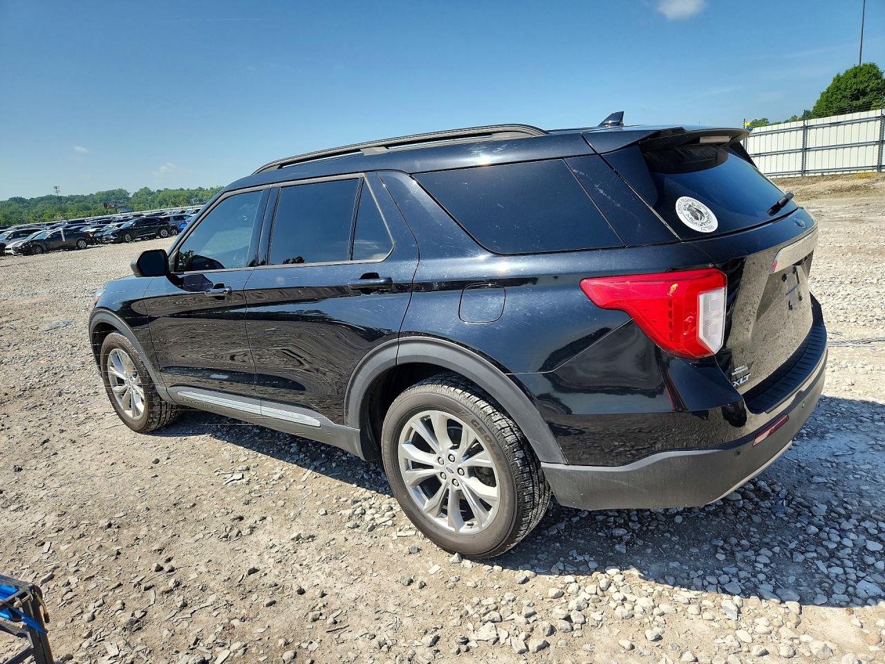 2020 Ford Explorer Xlt Black vin: 1FMSK8DHXLGB62341