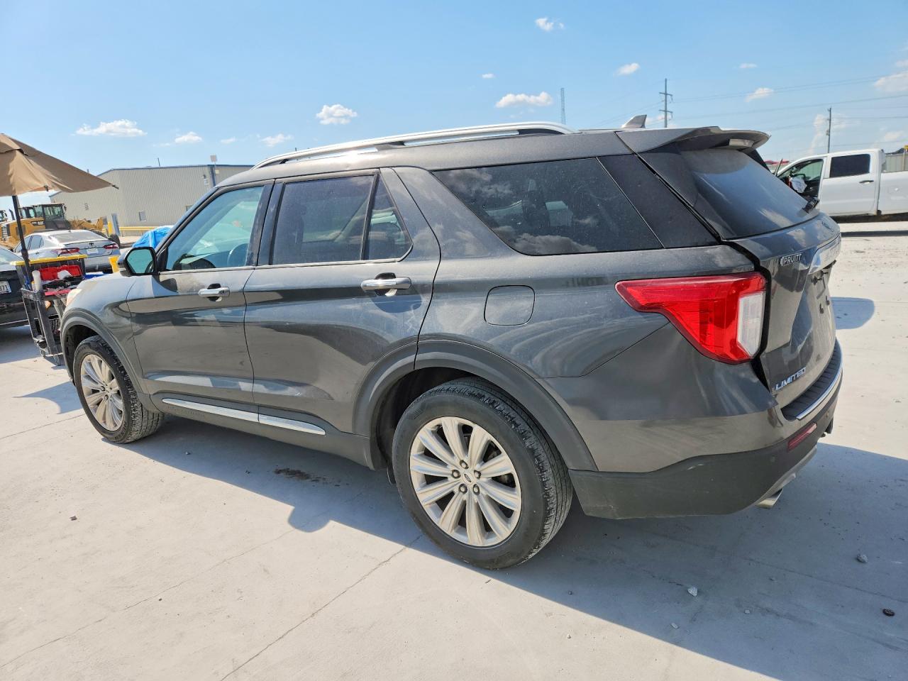 2020 Ford Explorer Limited Gray vin: 1FMSK8FH0LGA06029