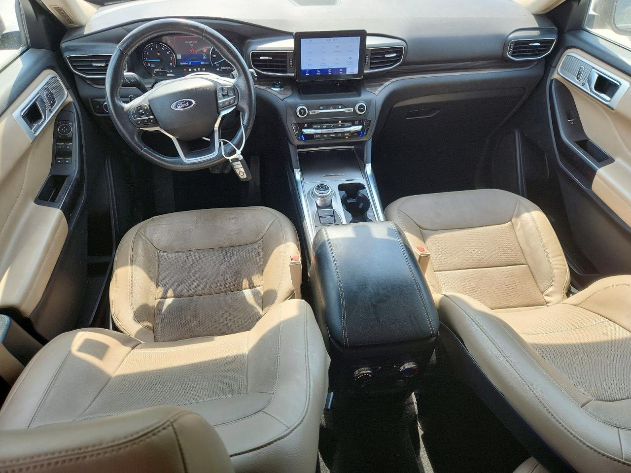 2020 Ford Explorer Limited Gray vin: 1FMSK8FH0LGA06029