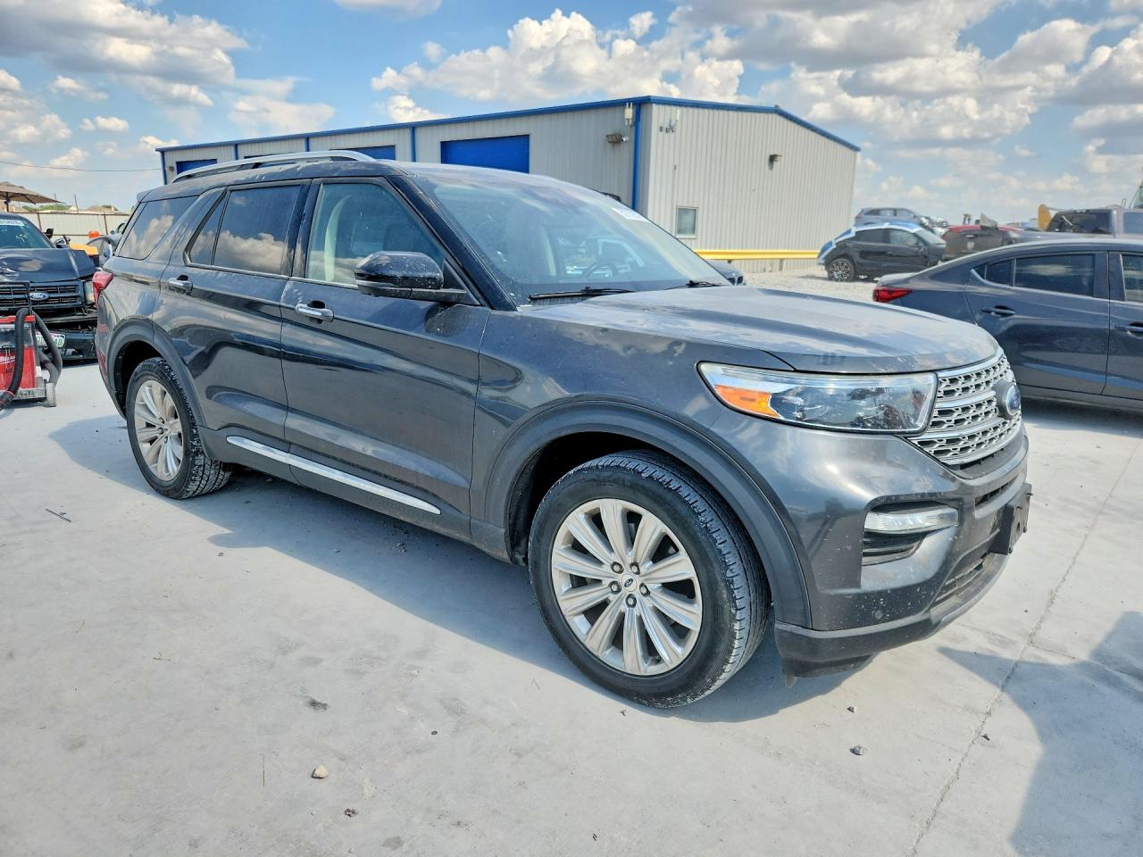 2020 Ford Explorer Limited Gray vin: 1FMSK8FH0LGA06029