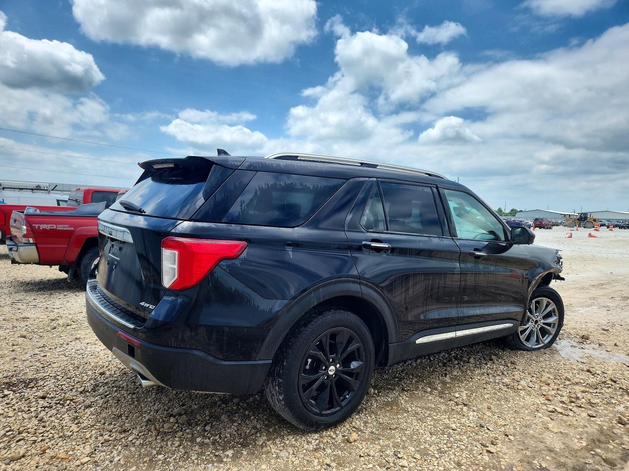 2023 Ford Explorer Limited Black vin: 1FMSK8FH1PGB22698