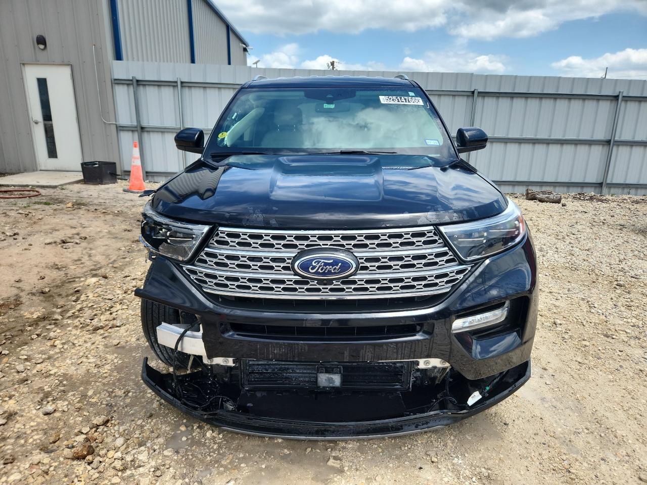 2023 Ford Explorer Limited Black vin: 1FMSK8FH1PGB22698 Damage: Right Fog Lamp, Missing, Replacement Required