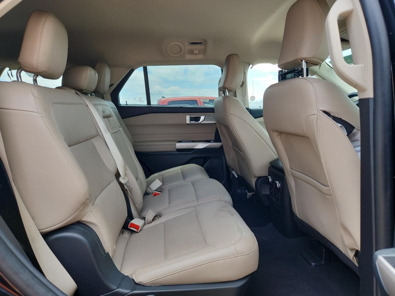 2023 Ford Explorer Limited Black vin: 1FMSK8FH1PGB22698 Damage: Rf Seat Air Bag, Deployed, Replacement Required