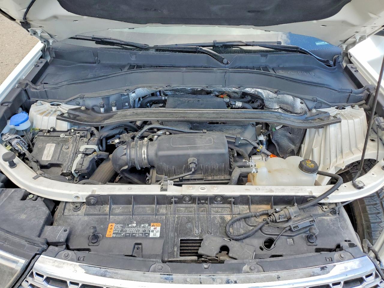 2020 Ford Explorer Limited White vin: 1FMSK8FH2LGA63834