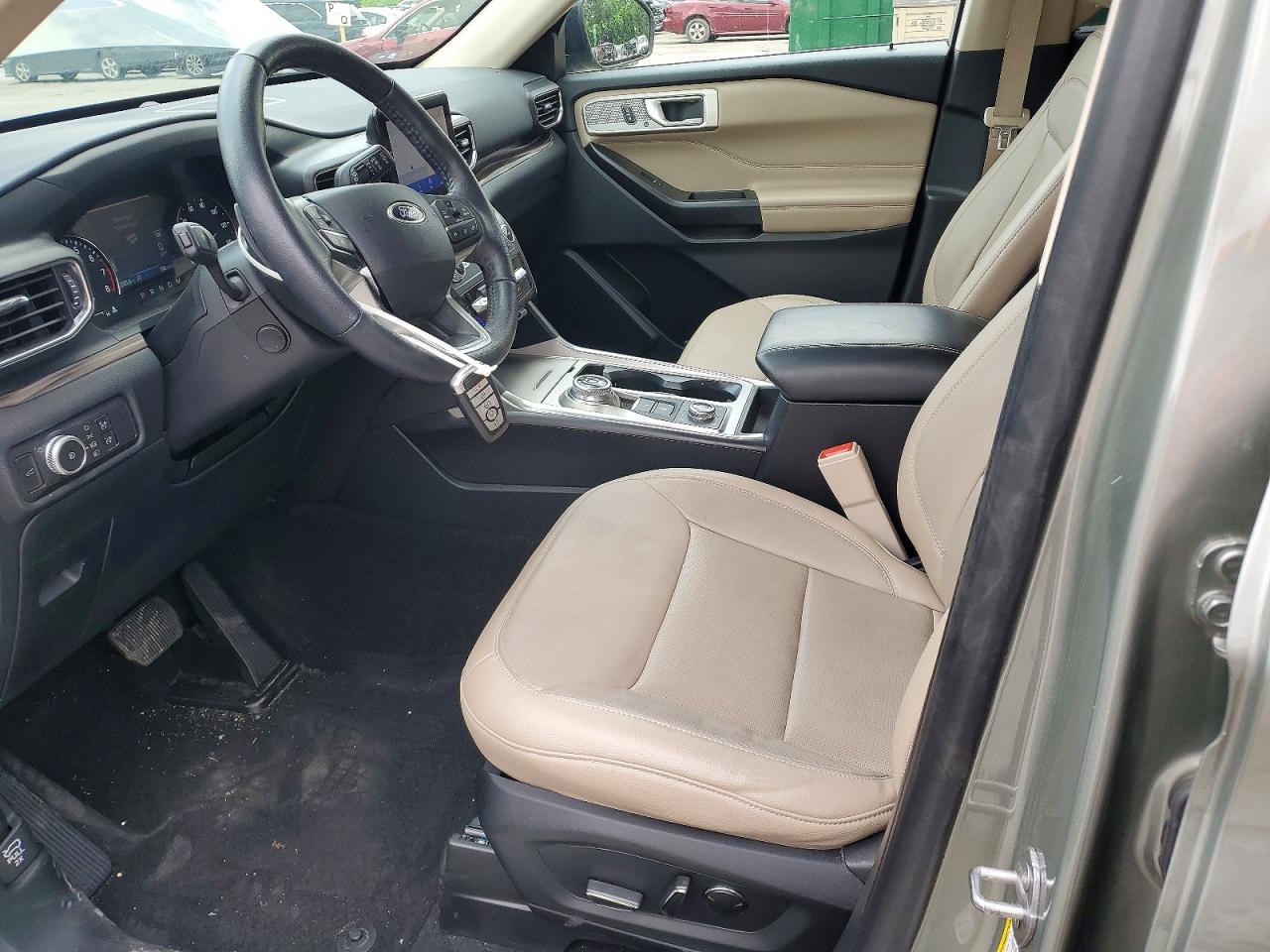 2020 Ford Explorer Limited Green vin: 1FMSK8FH2LGC21752