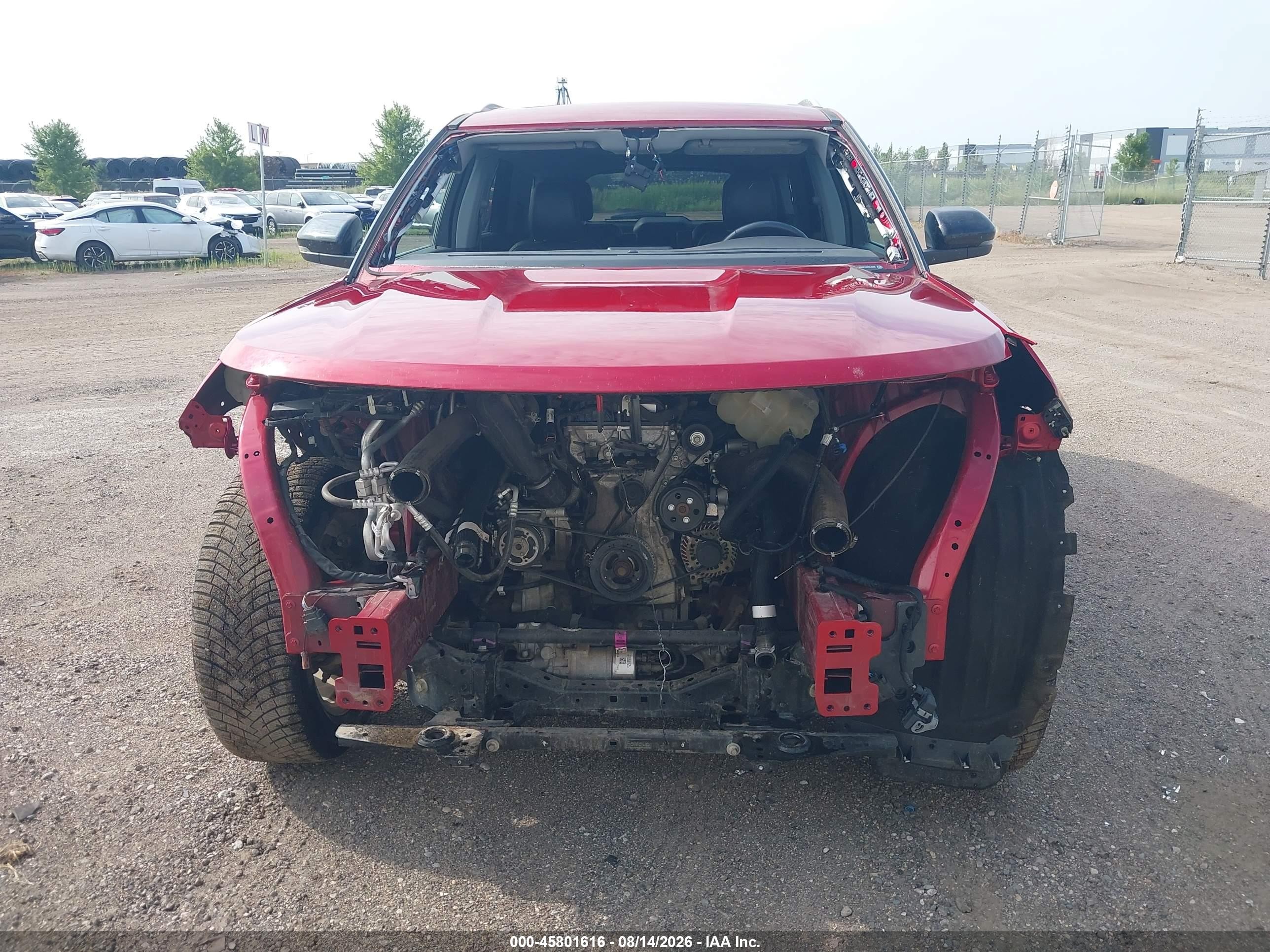 2021 Ford Explorer Limited Red vin: 1FMSK8FH3MGC48508