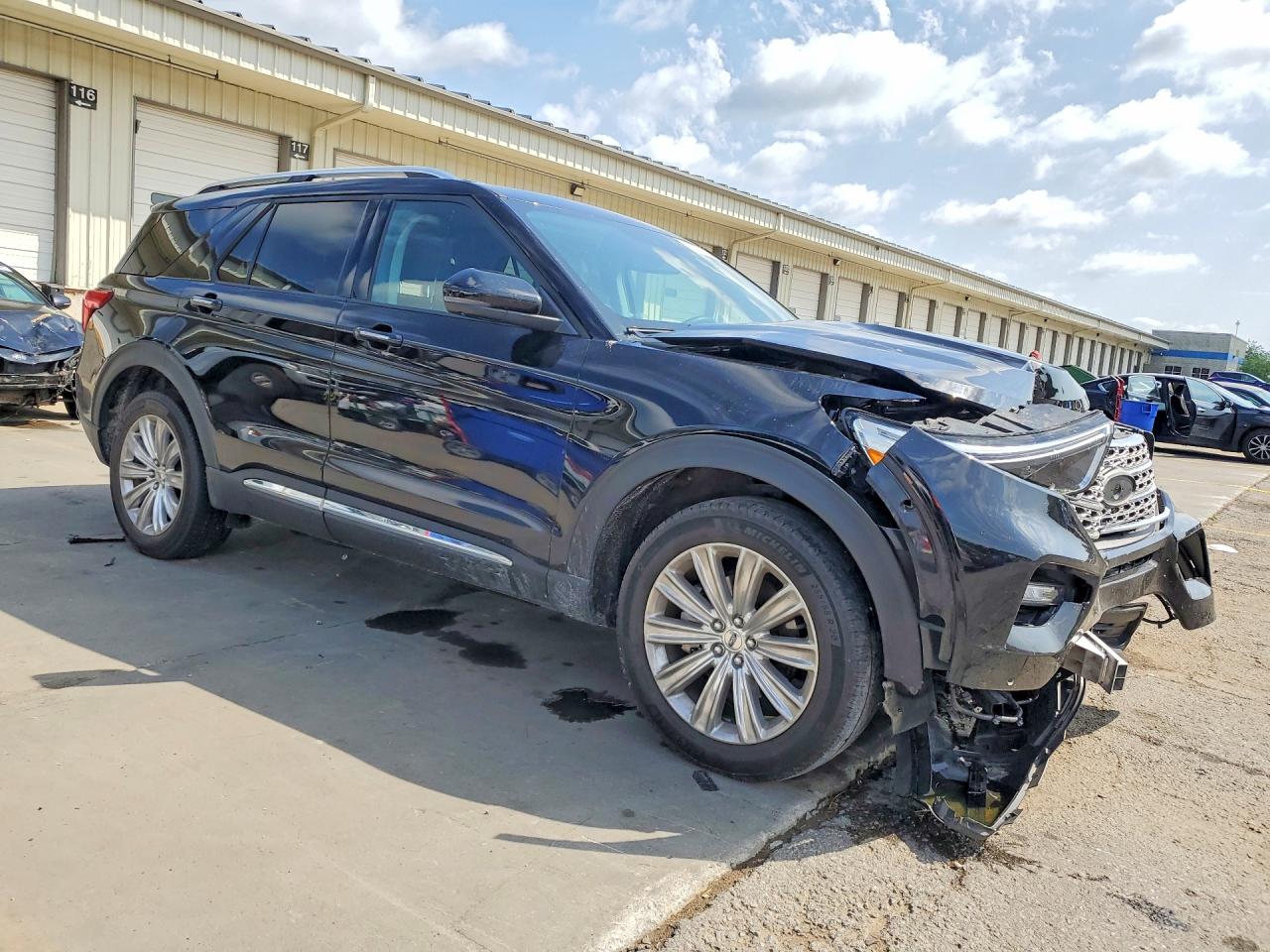 2021 Ford Explorer Limited Black vin: 1FMSK8FH4MGA03555
