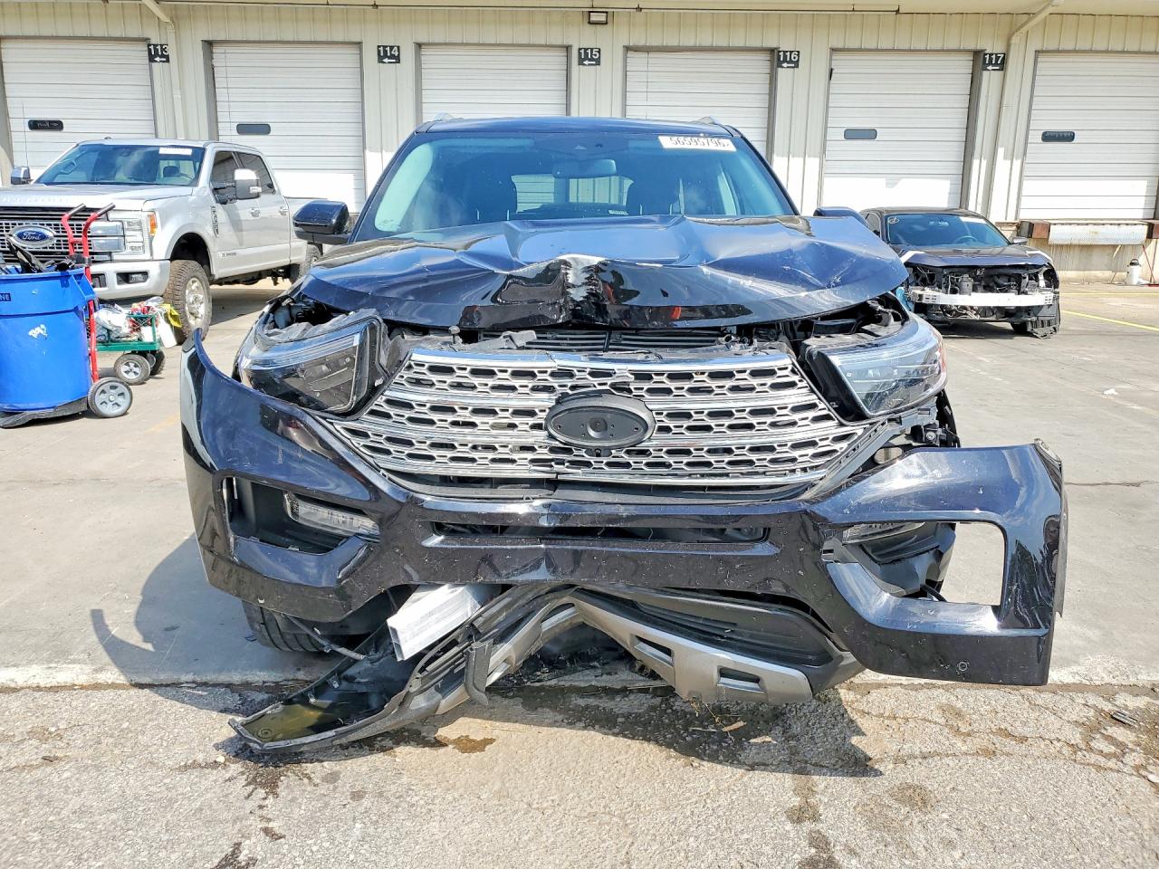 2021 Ford Explorer Limited Black vin: 1FMSK8FH4MGA03555