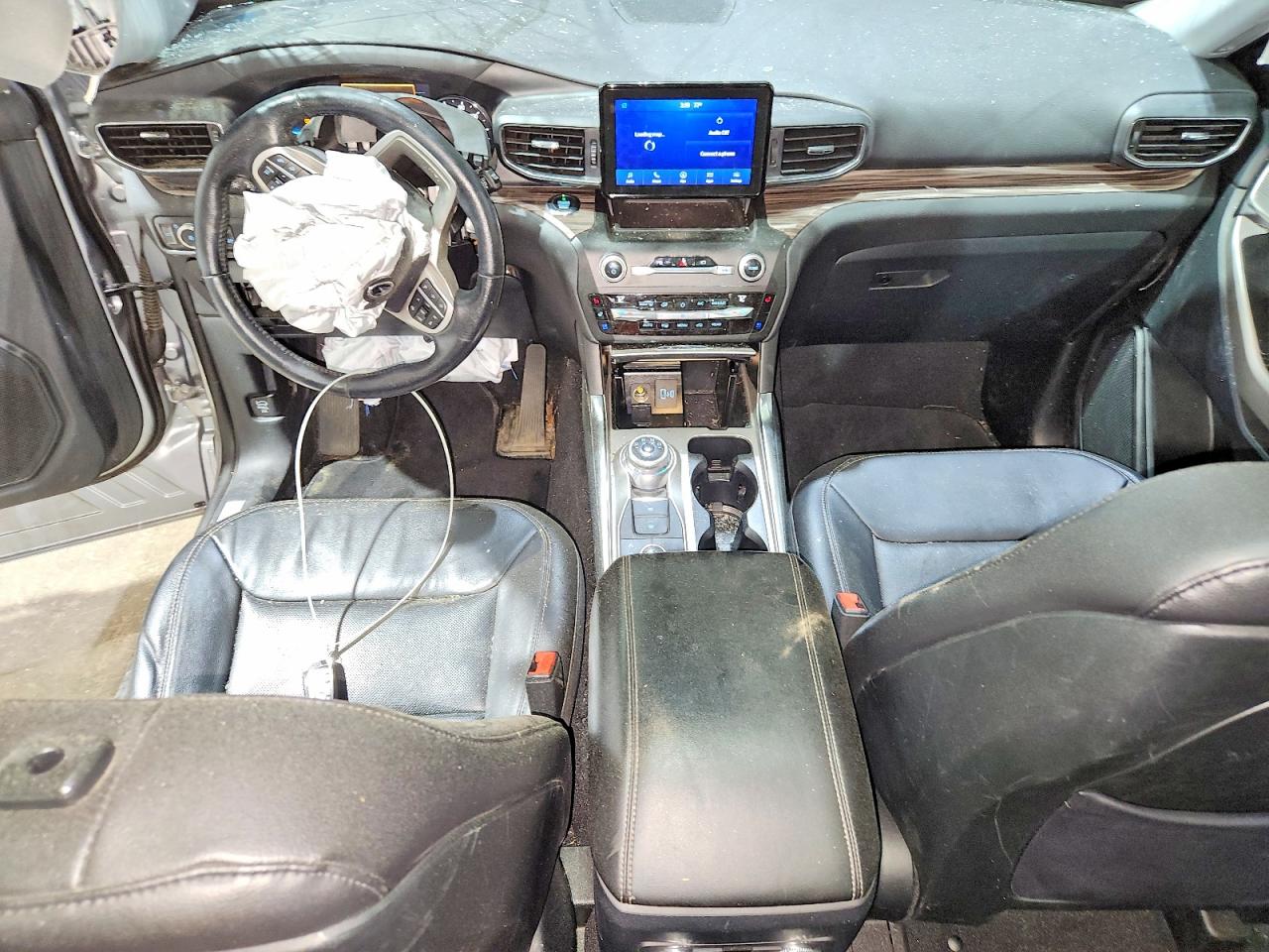 2020 Ford Explorer Limited Silver vin: 1FMSK8FH5LGC84635
