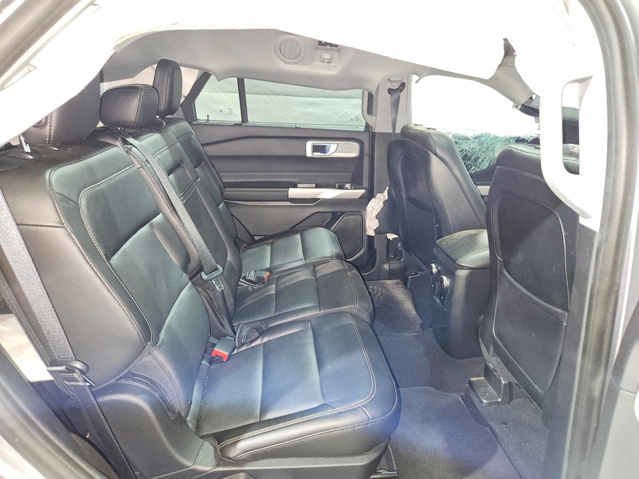2020 Ford Explorer Limited Silver vin: 1FMSK8FH5LGC84635
