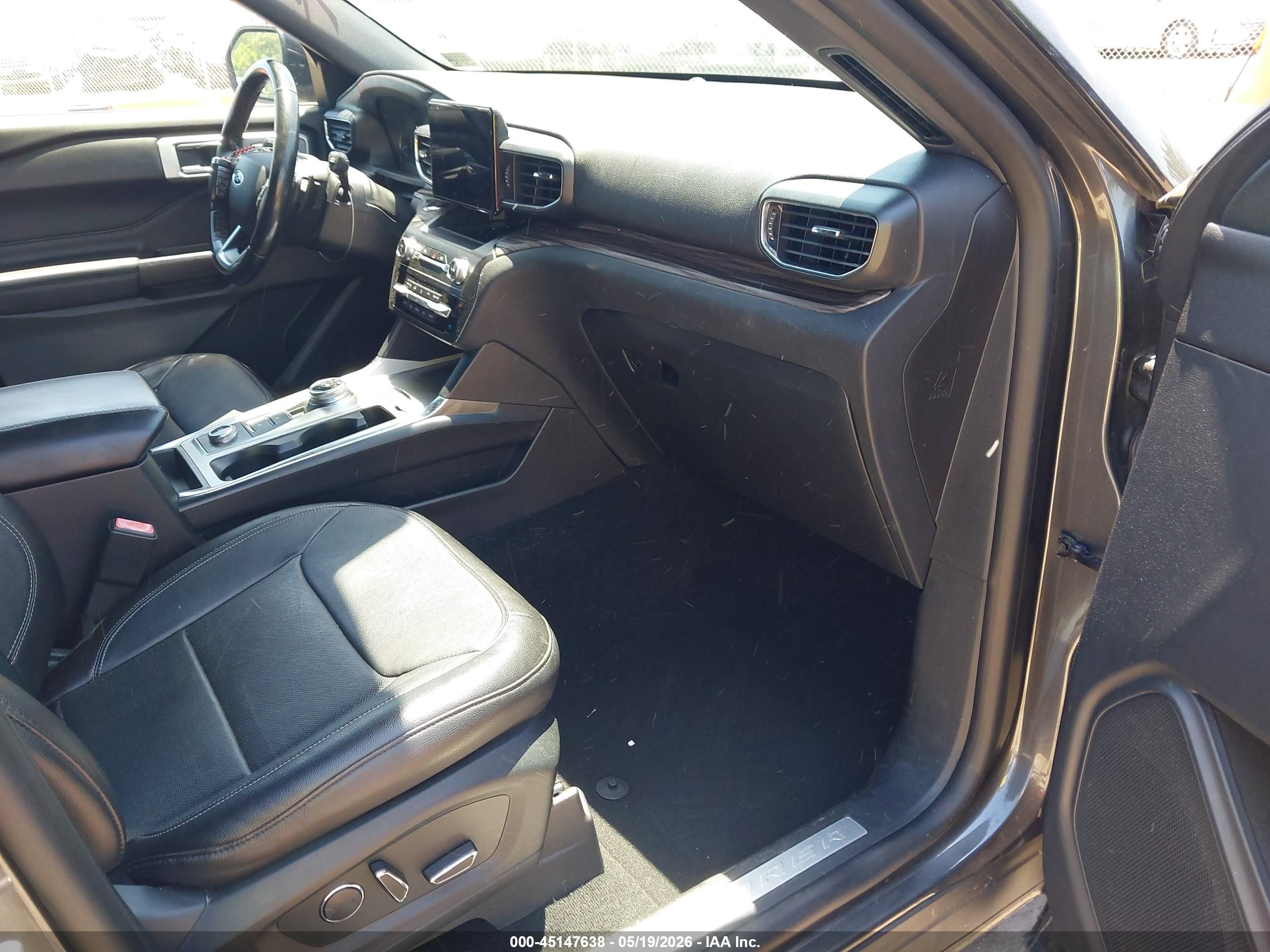 2020 Ford Explorer Limited Серый vin: 1FMSK8FH7LGB83368