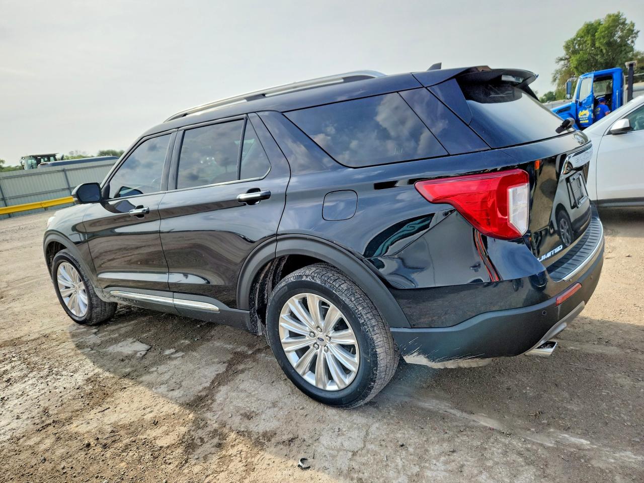 2021 Ford Explorer Limited Black vin: 1FMSK8FH7MGC35468