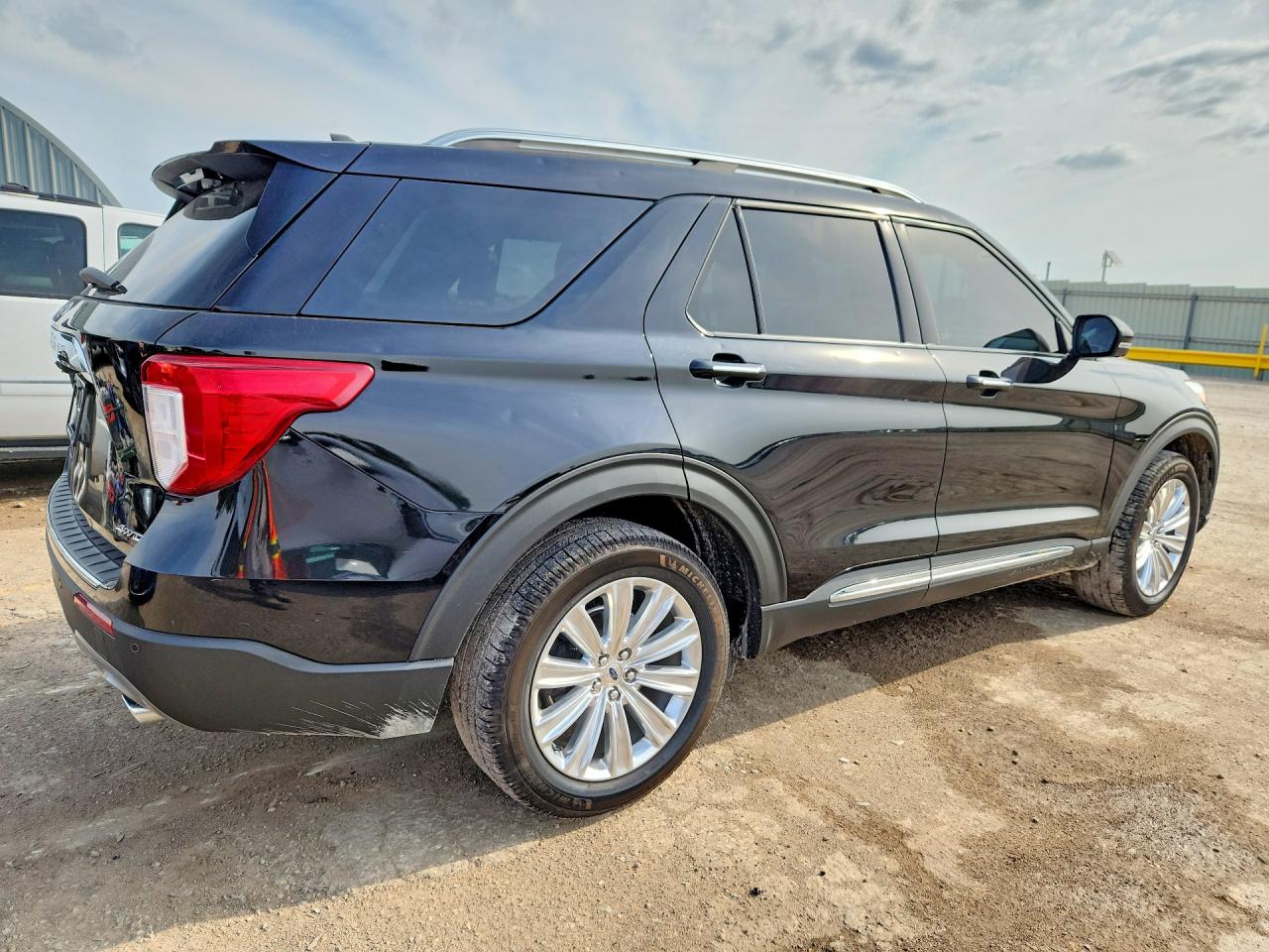 2021 Ford Explorer Limited Black vin: 1FMSK8FH7MGC35468