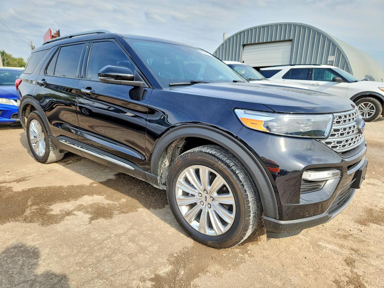 2021 Ford Explorer Limited Black vin: 1FMSK8FH7MGC35468