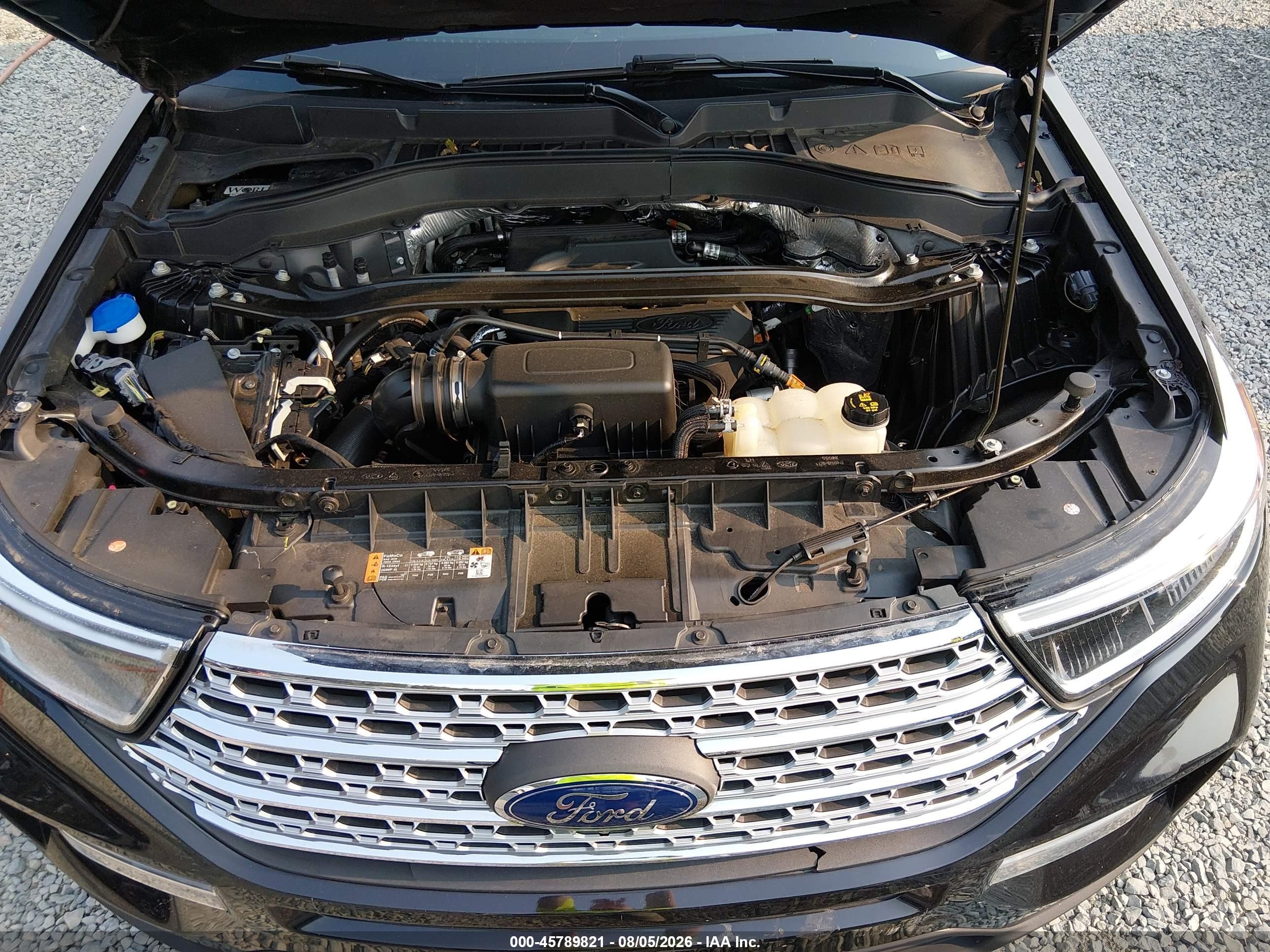 2020 Ford Explorer Limited Black vin: 1FMSK8FH8LGA45192