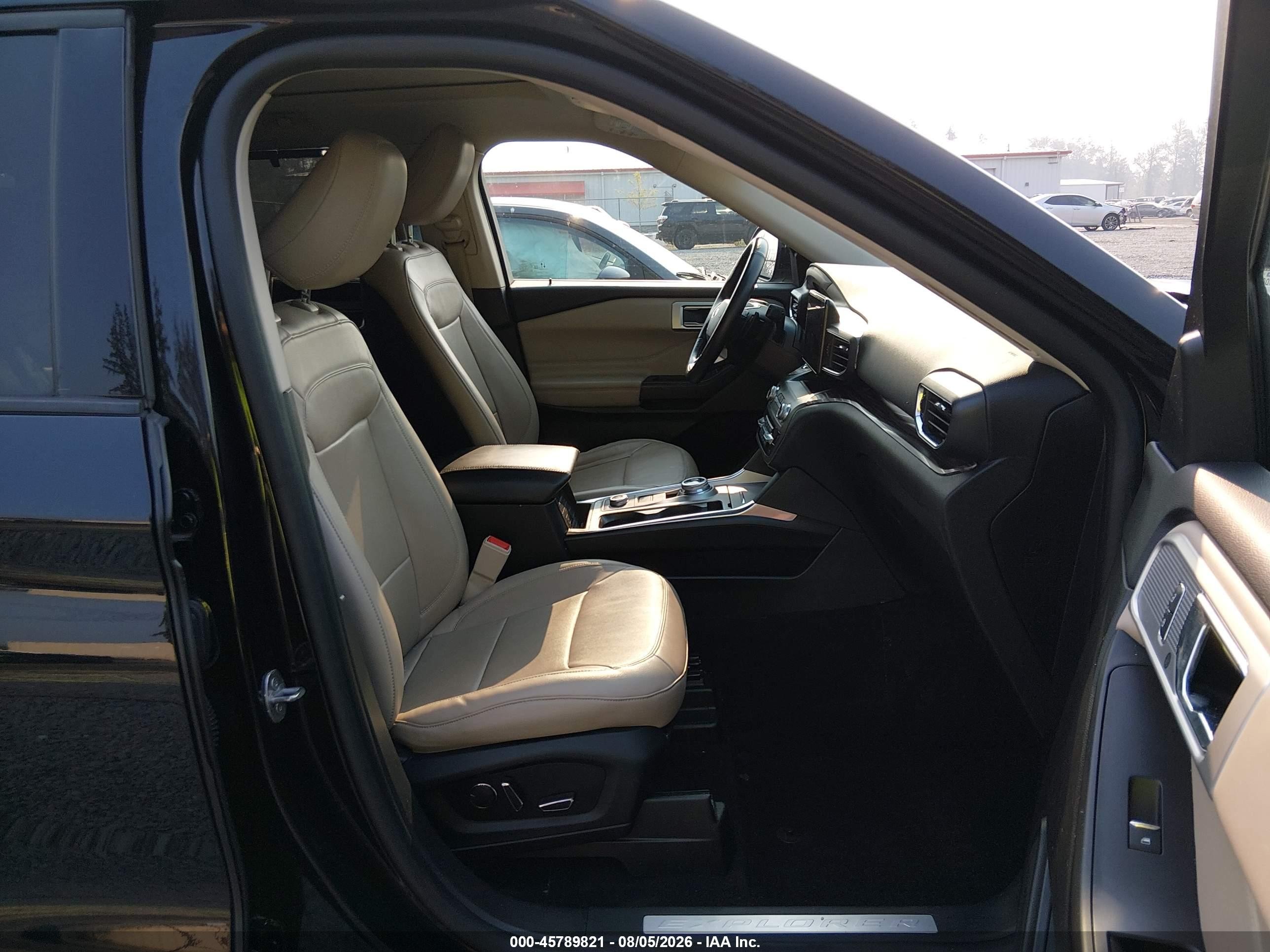 2020 Ford Explorer Limited Black vin: 1FMSK8FH8LGA45192