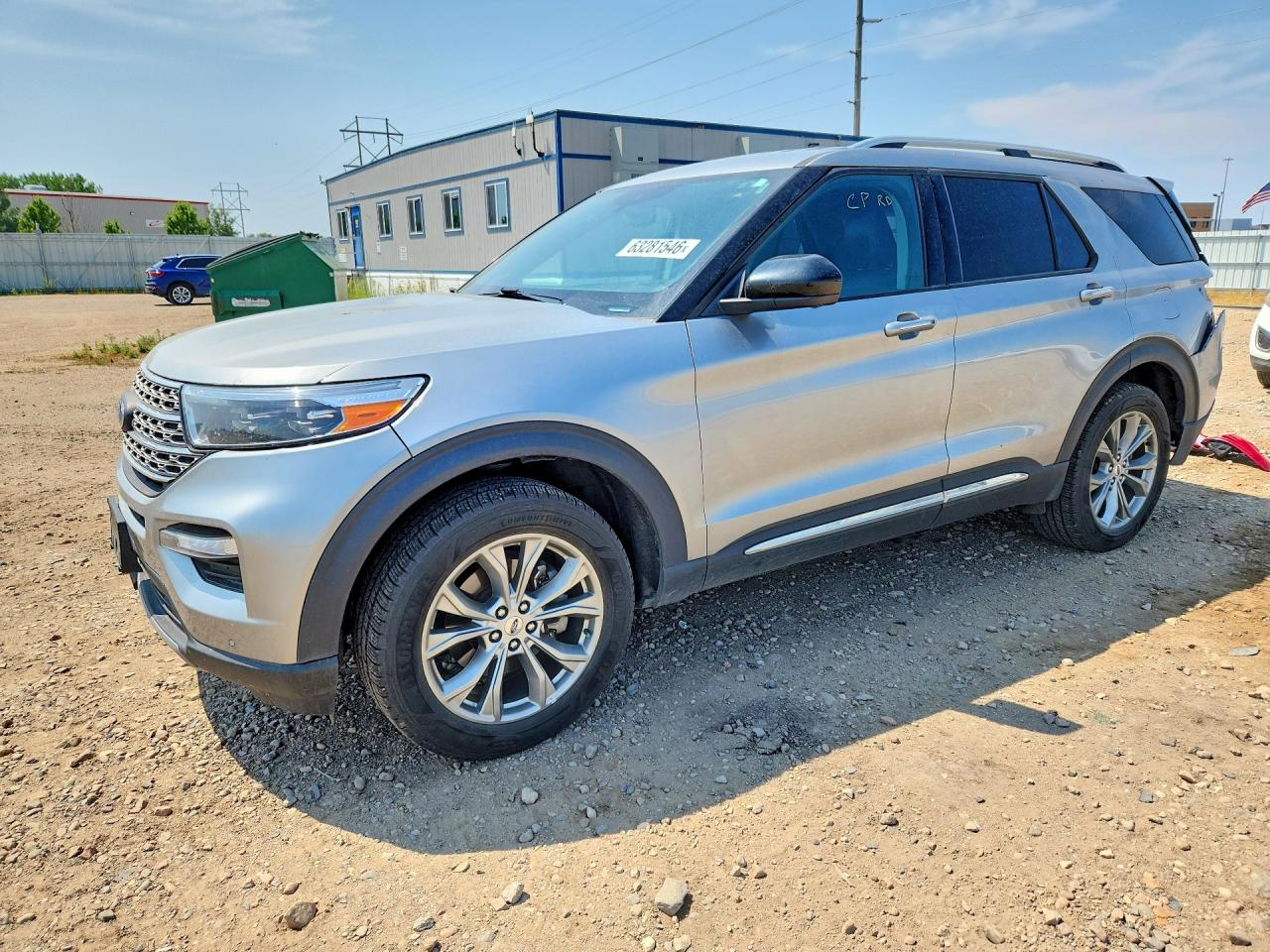 2023 Ford Explorer Limited Silver vin: 1FMSK8FH8PGA60572