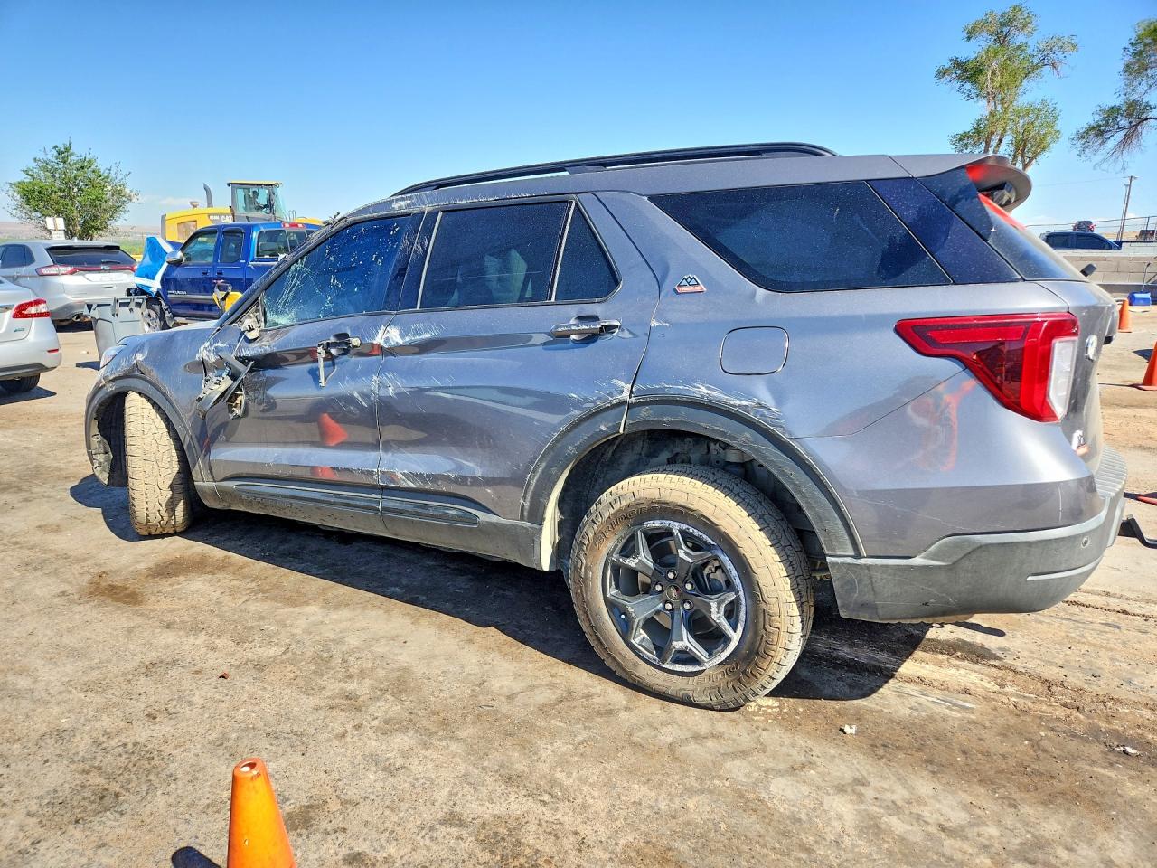 2022 Ford Explorer Timberline Charcoal vin: 1FMSK8JH2NGA98612