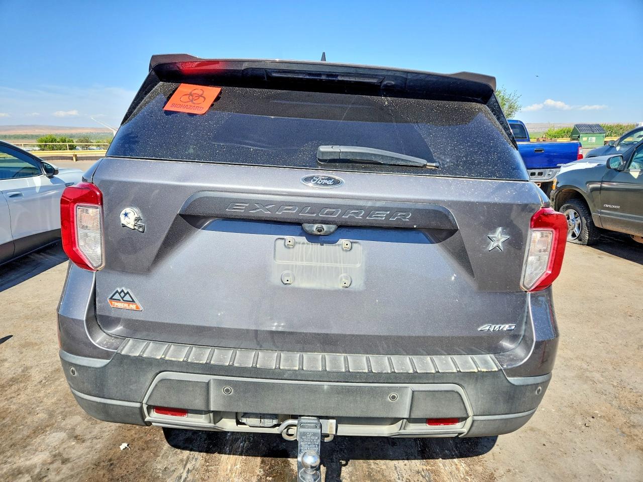 2022 Ford Explorer Timberline Charcoal vin: 1FMSK8JH2NGA98612