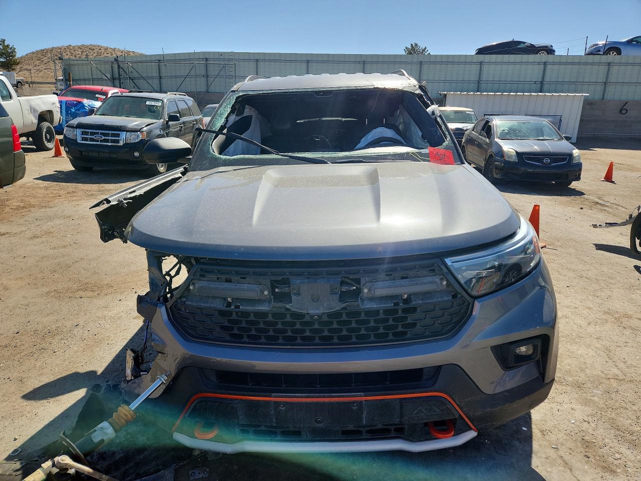 2022 Ford Explorer Timberline Charcoal vin: 1FMSK8JH2NGA98612