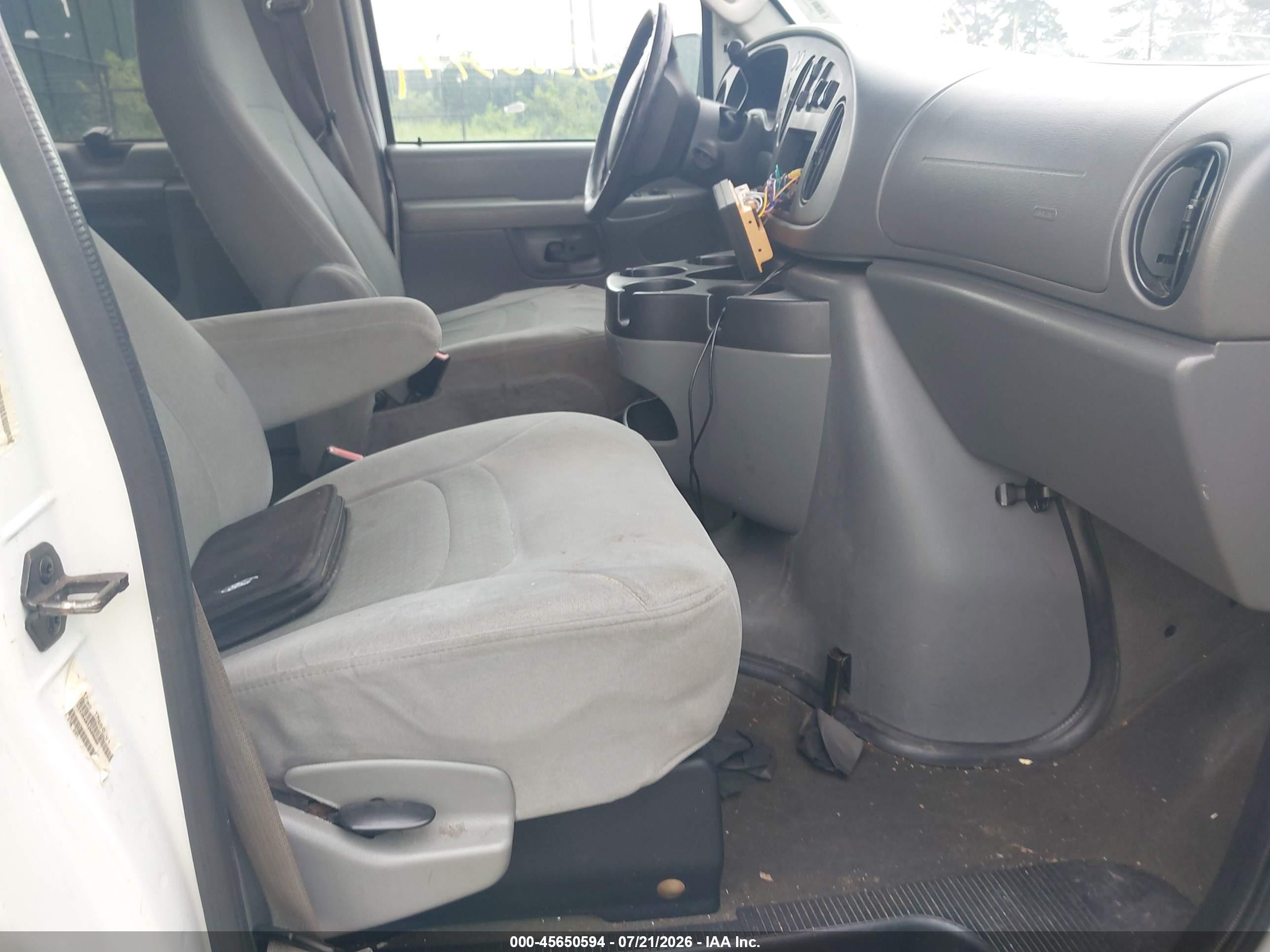 2008 Ford E-350 Super Duty Xl/xlt Белый vin: 1FMSS31L58DA49739