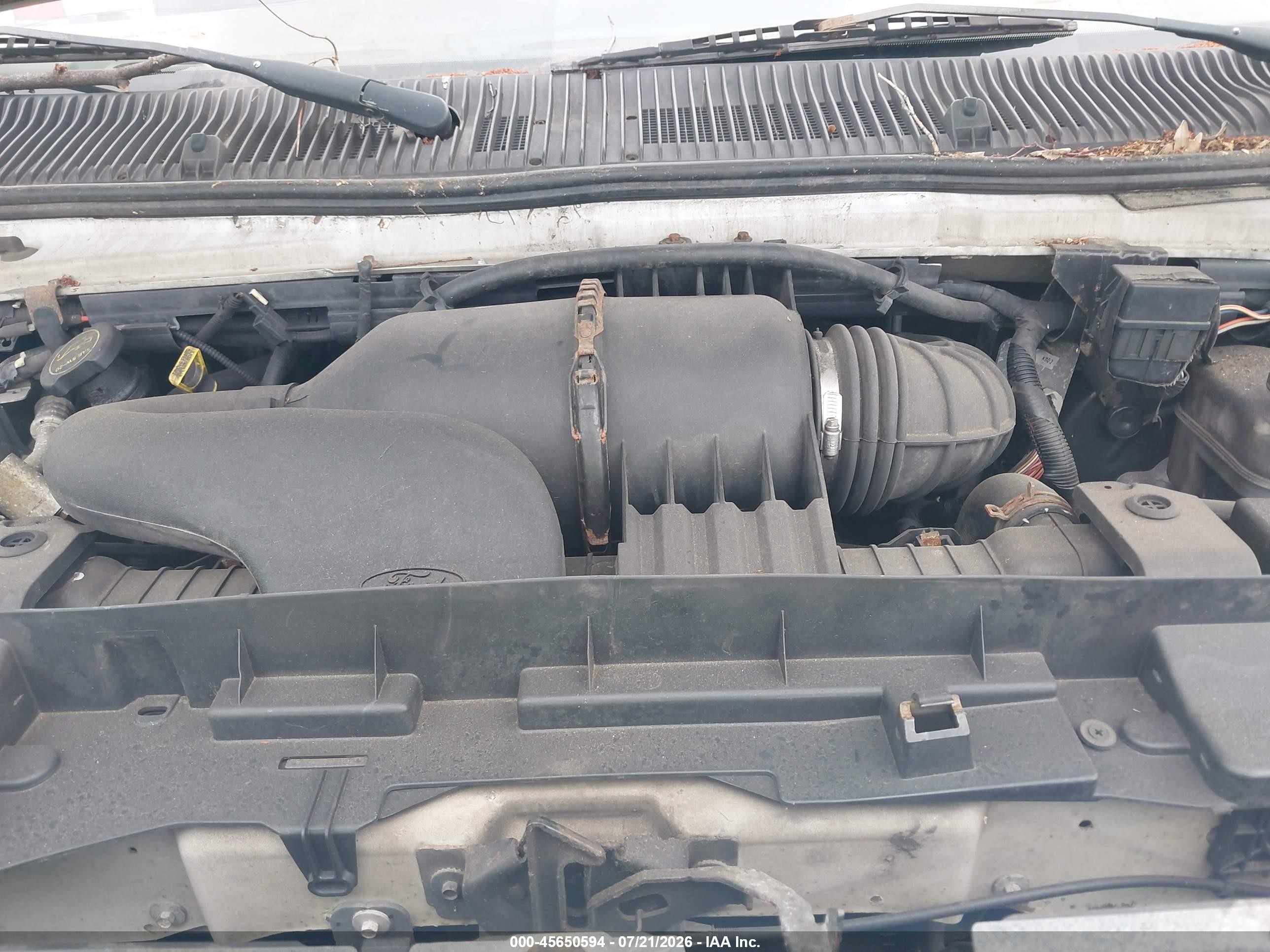 2008 Ford E-350 Super Duty Xl/xlt Белый vin: 1FMSS31L58DA49739