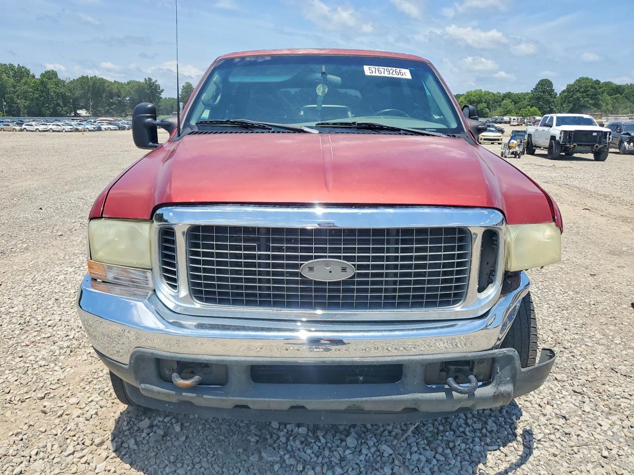 2002 Ford Excursion Xlt Red vin: 1FMSU41F32EB40312