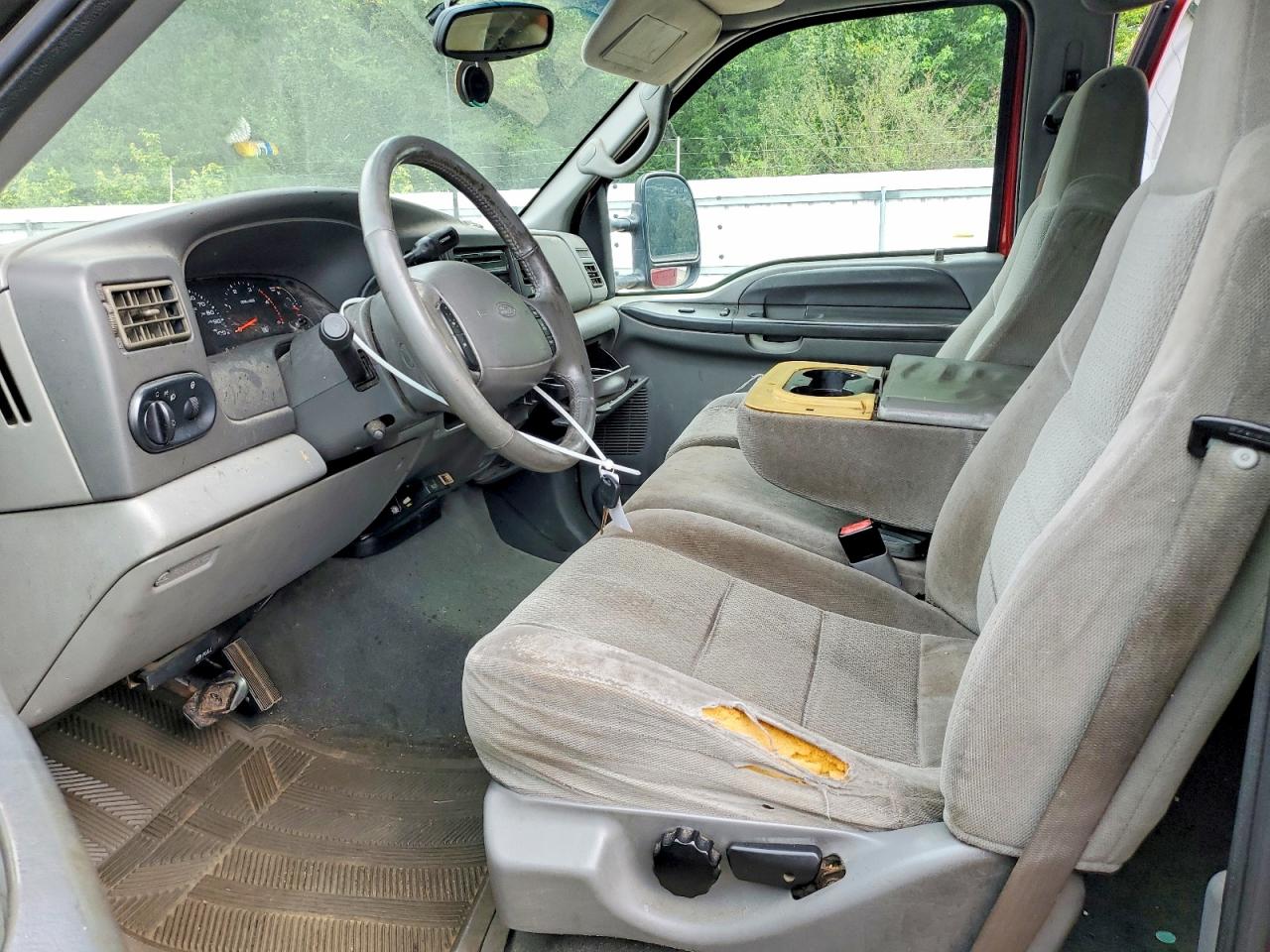 2002 Ford Excursion Xlt Red vin: 1FMSU41F32EB40312