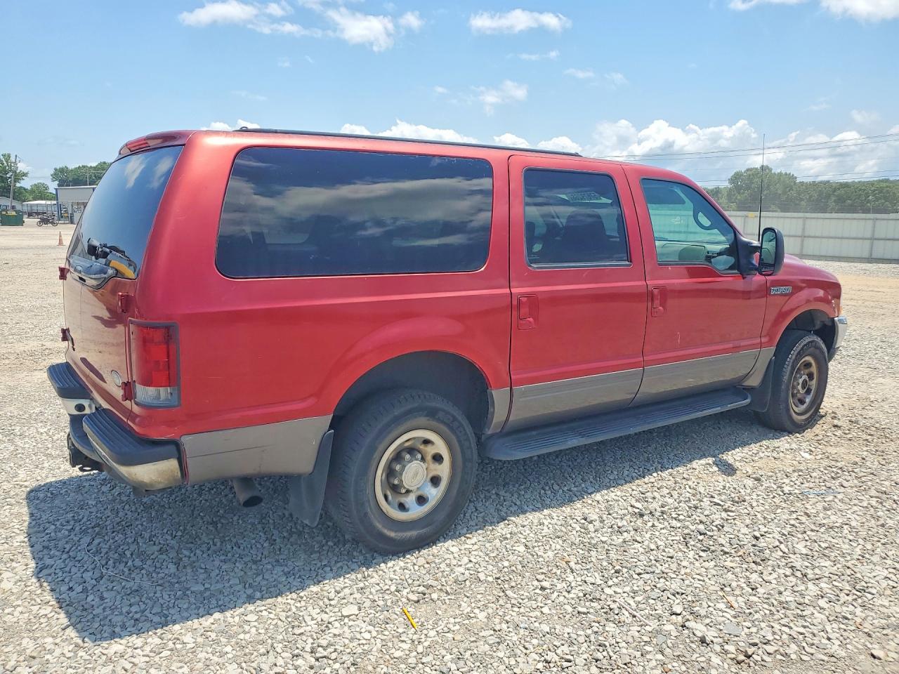 2002 Ford Excursion Xlt Red vin: 1FMSU41F32EB40312