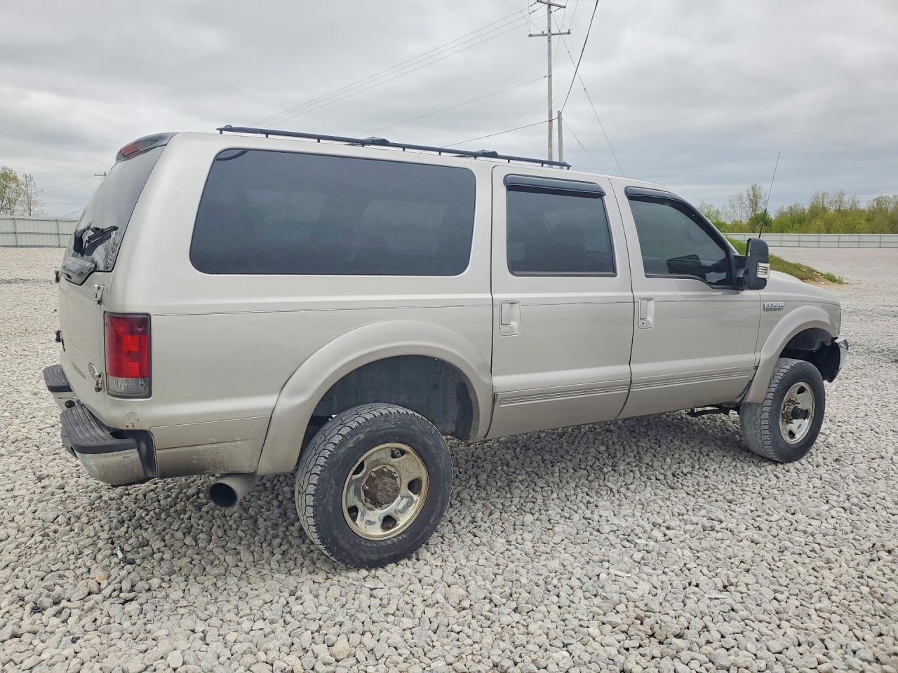 2002 Ford Excursion Xlt Серебряный vin: 1FMSU41F72EA51732