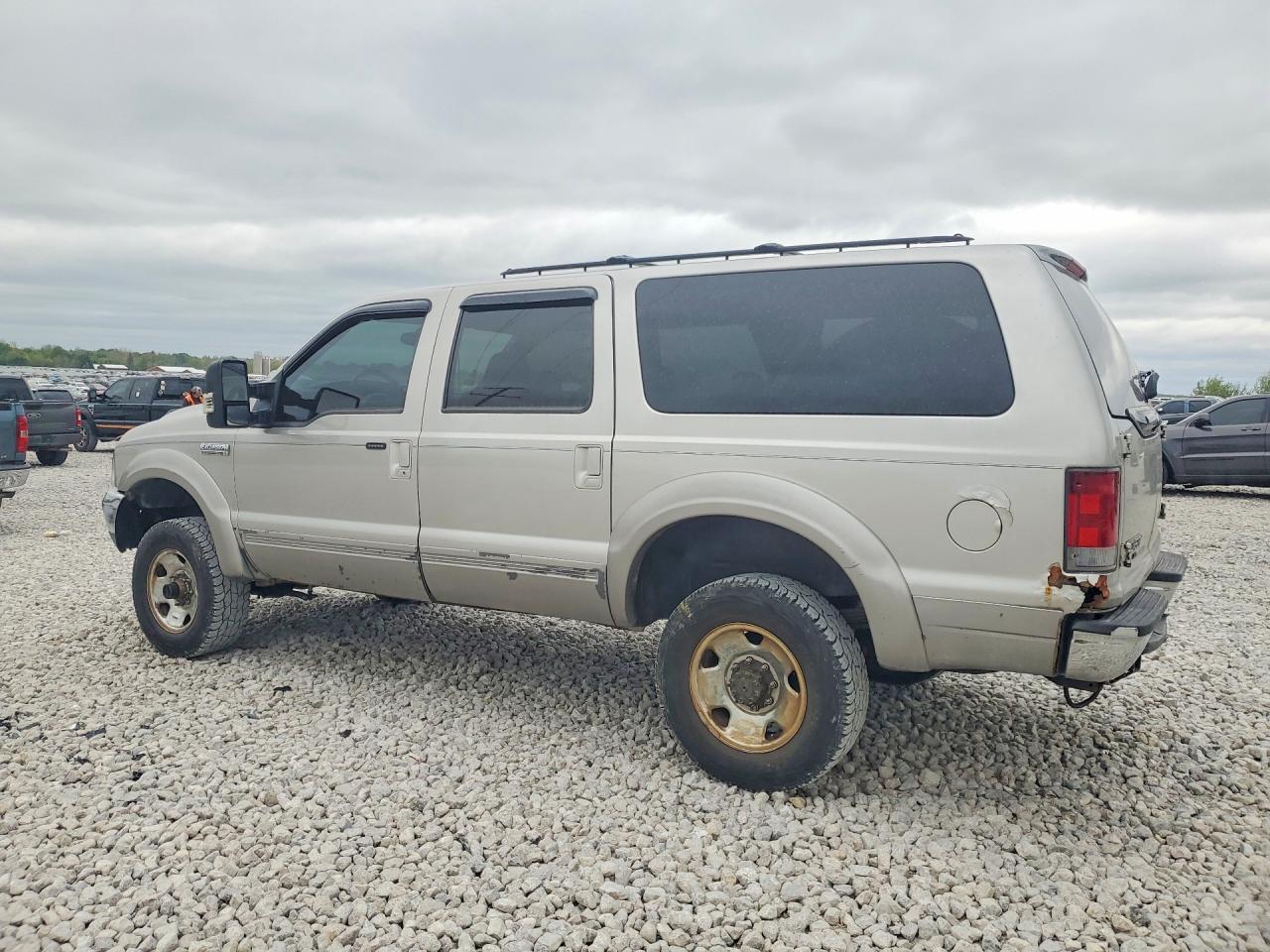 2002 Ford Excursion Xlt Серебряный vin: 1FMSU41F72EA51732
