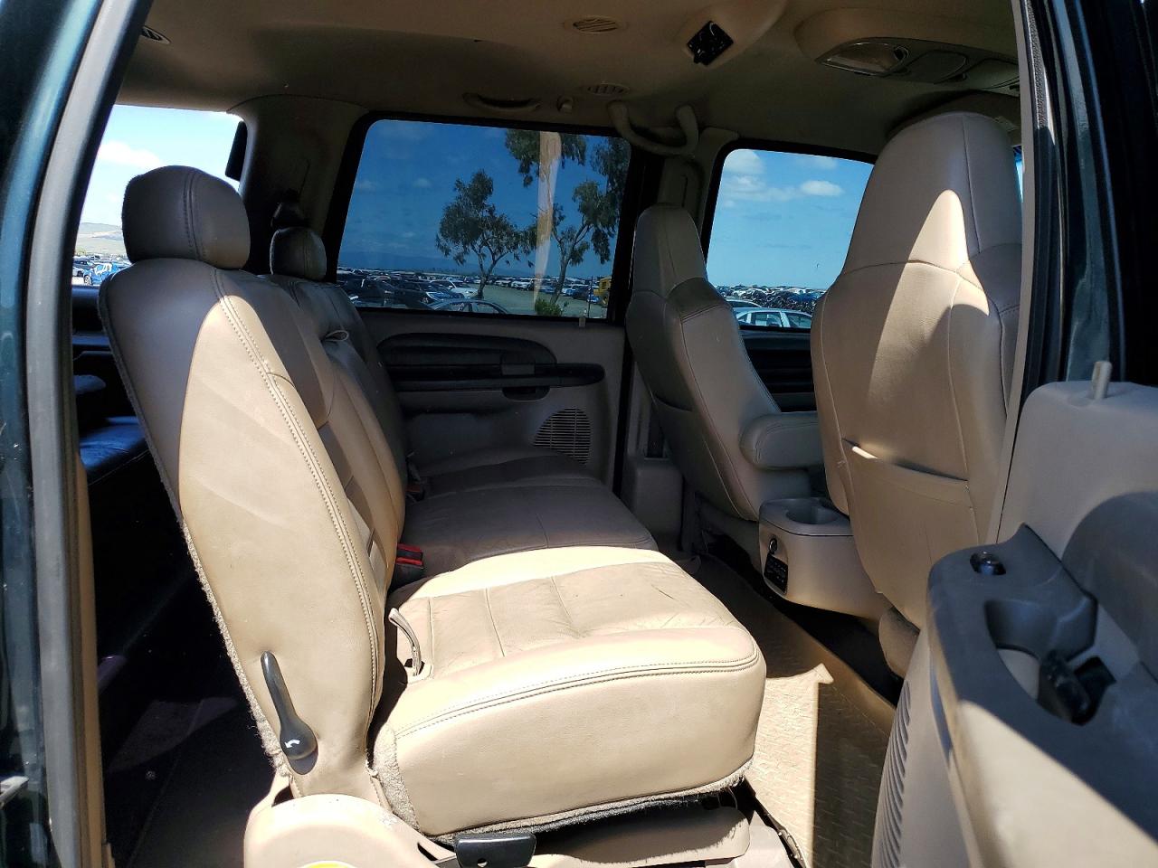 2003 Ford Excursion Xlt Green vin: 1FMSU41P03EC70641
