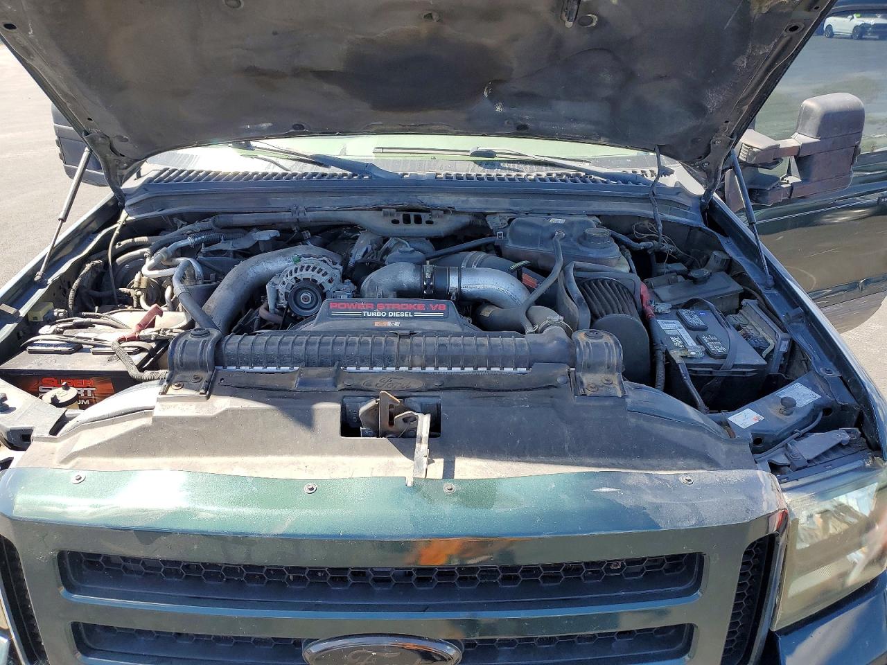 2003 Ford Excursion Xlt Green vin: 1FMSU41P03EC70641