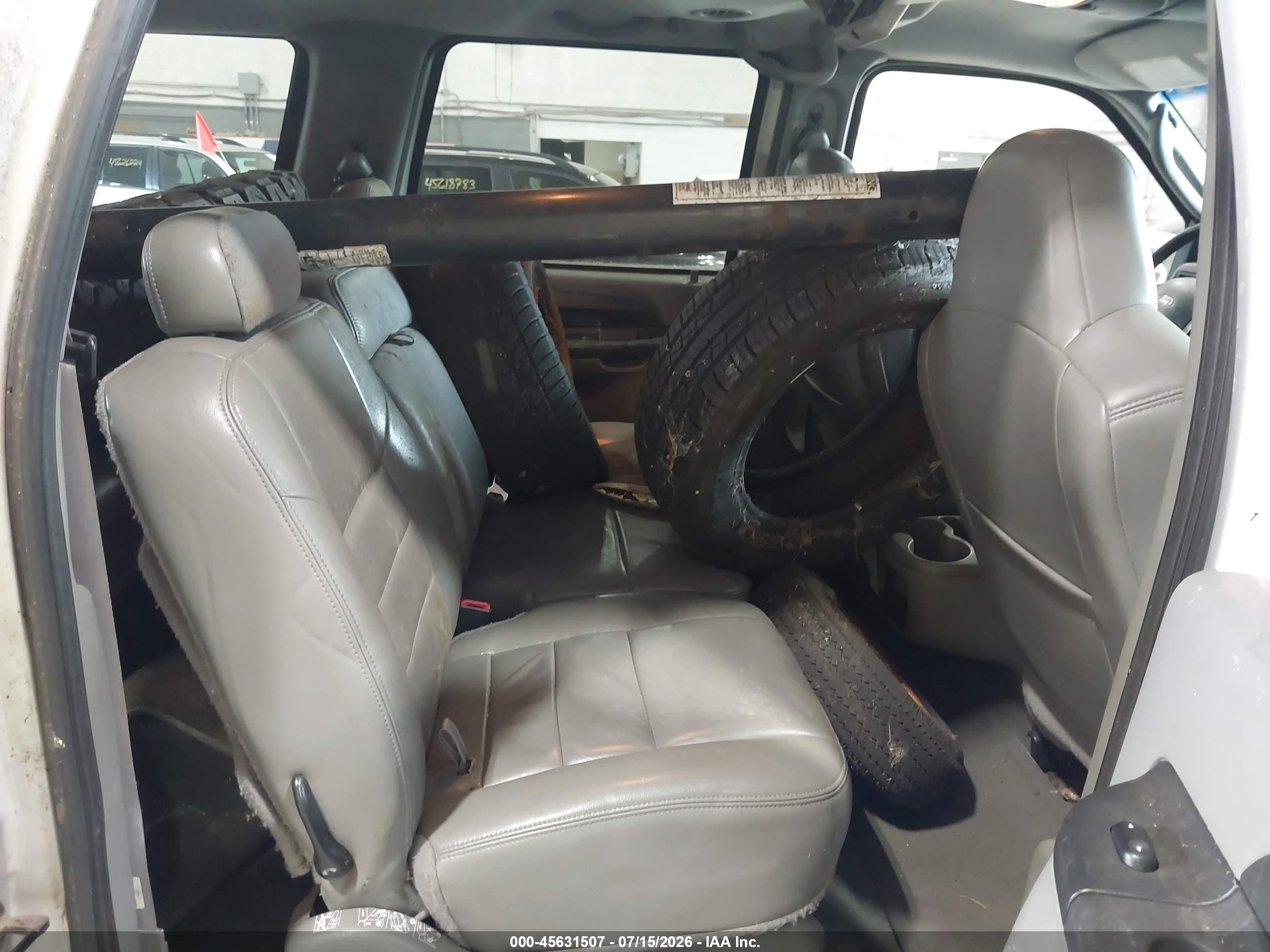 2005 Ford Excursion Xls/xlt Gray vin: 1FMSU41P35EC50726