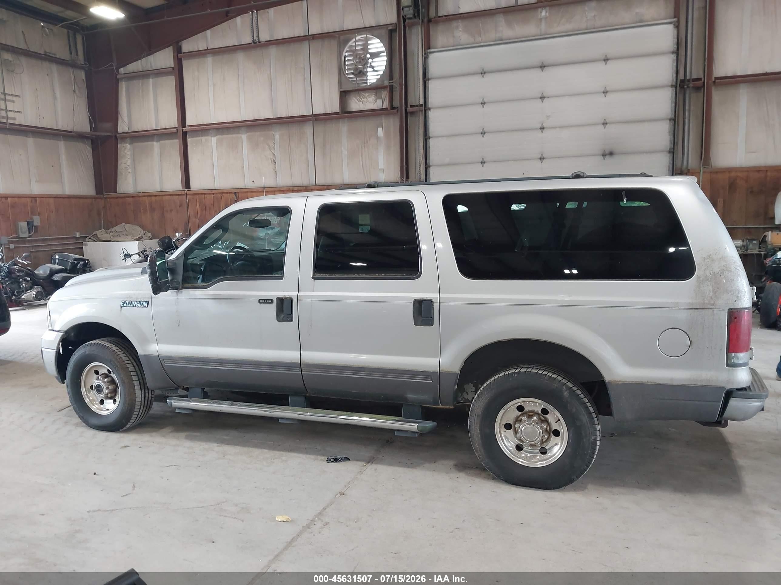 2005 Ford Excursion Xls/xlt Gray vin: 1FMSU41P35EC50726
