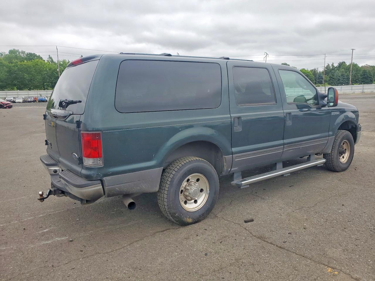 2005 Ford Excursion Xlt Зеленый vin: 1FMSU41P55EA44694