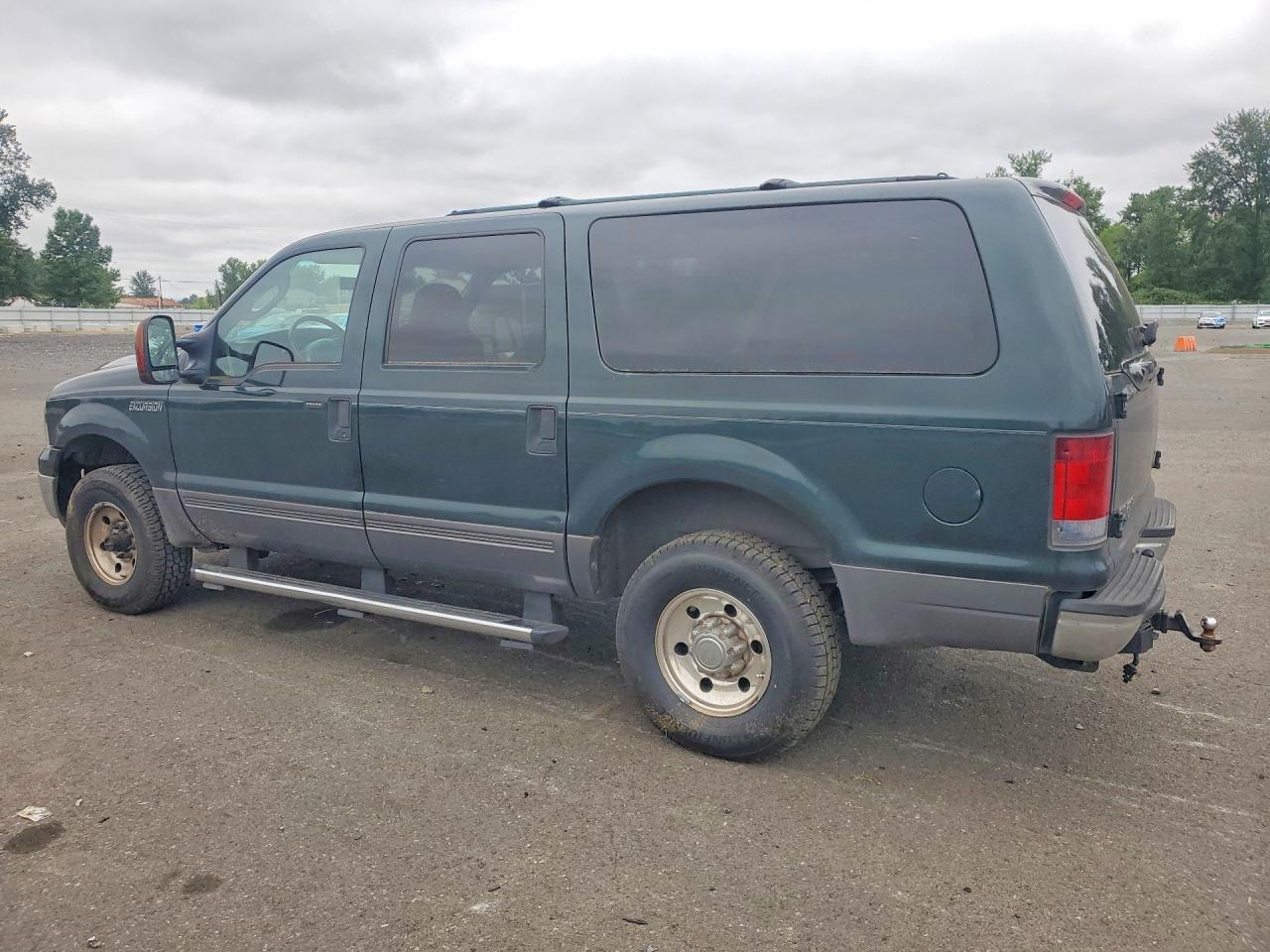 2005 Ford Excursion Xlt Зеленый vin: 1FMSU41P55EA44694