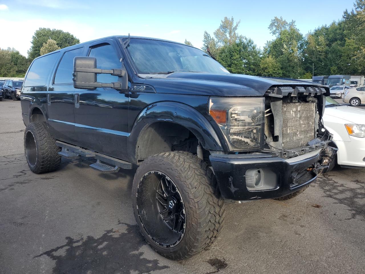 2004 Ford Excursion Xlt Black vin: 1FMSU41P84EC84434