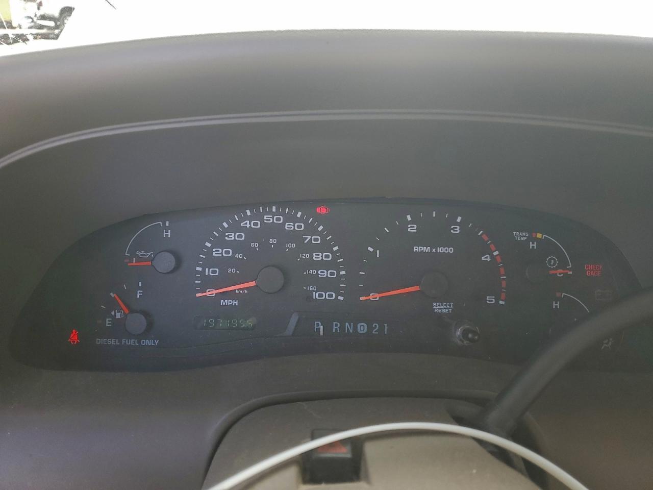 2002 Ford Excursion Limited Tan vin: 1FMSU43F22ED01391