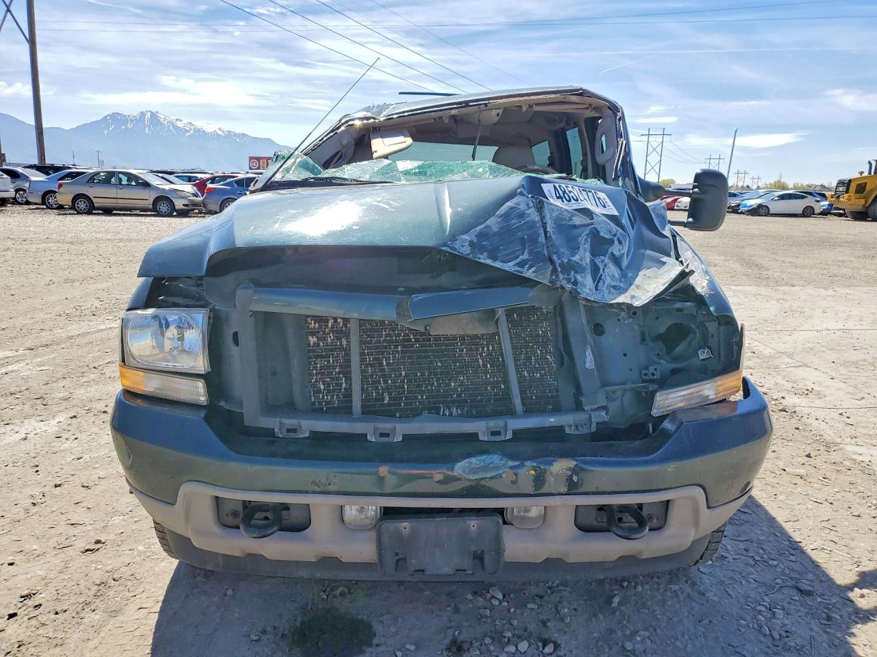 2003 Ford Excursion Limited Green vin: 1FMSU43F23EA15865