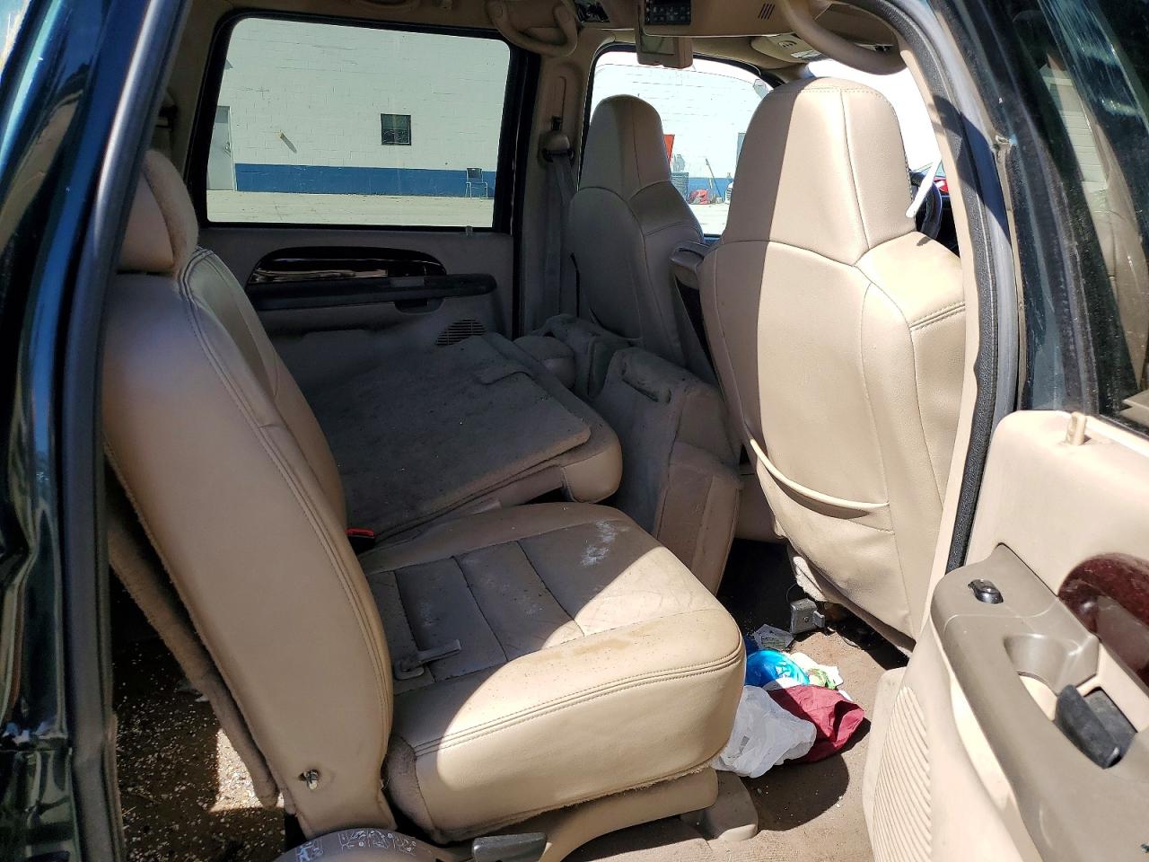 2003 Ford Excursion Limited Green vin: 1FMSU43F23EA15865