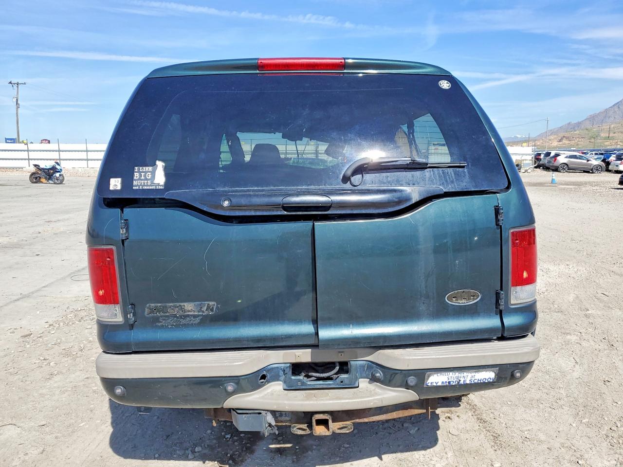 2003 Ford Excursion Limited Green vin: 1FMSU43F23EA15865