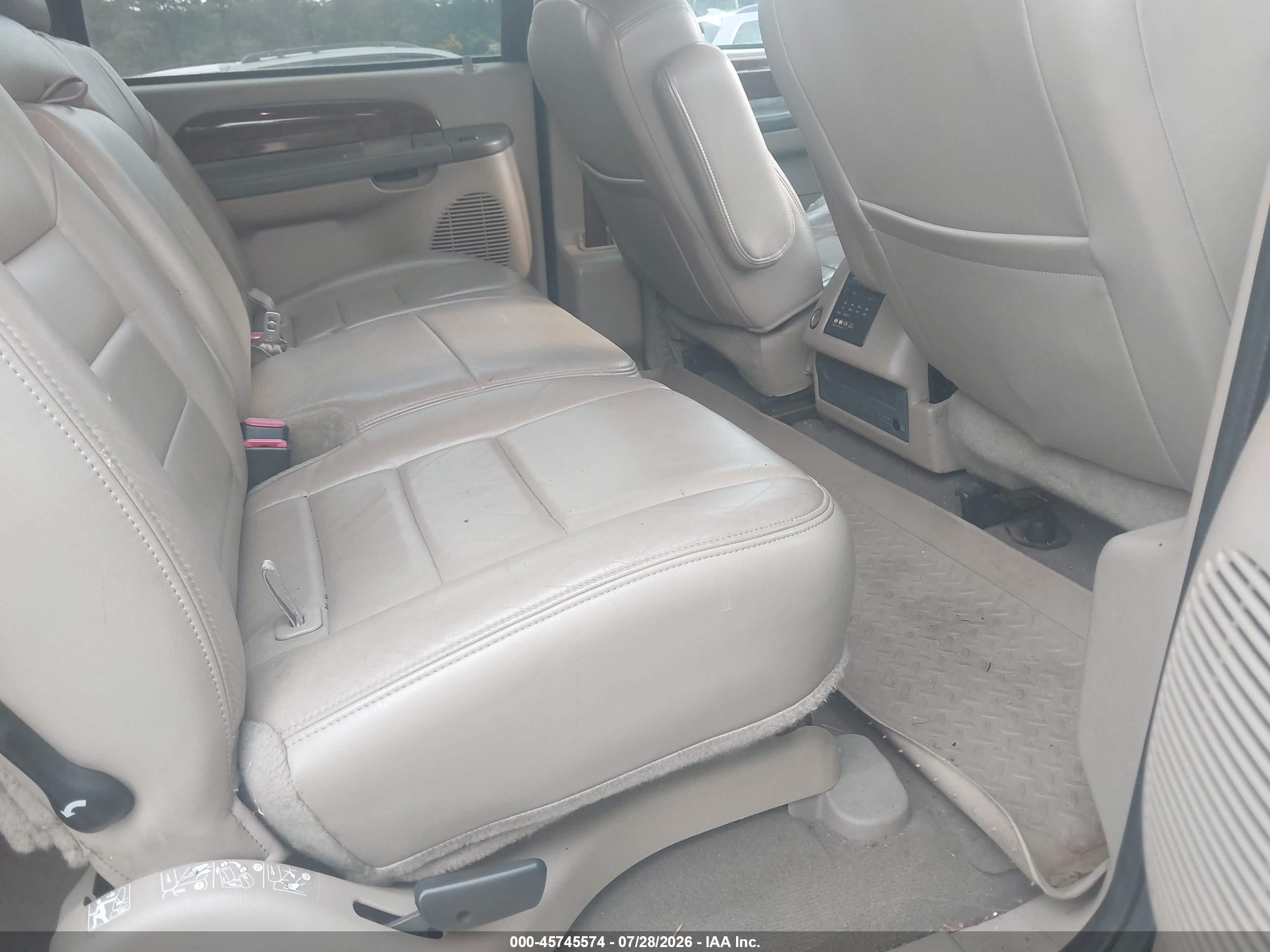 2002 Ford Excursion Limited Черный vin: 1FMSU43F32EB52599