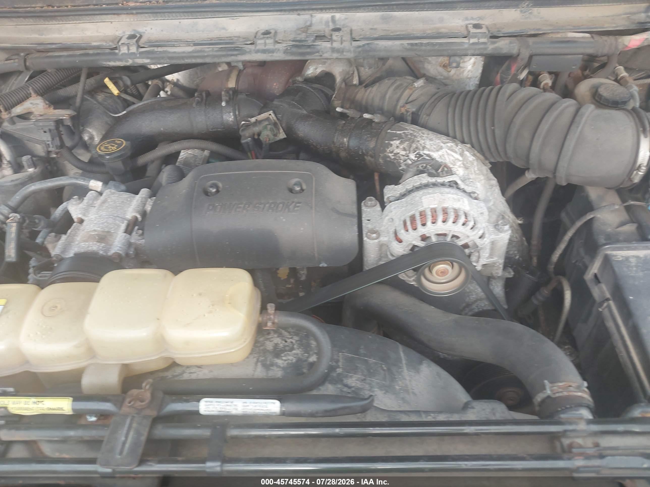 2002 Ford Excursion Limited Черный vin: 1FMSU43F32EB52599