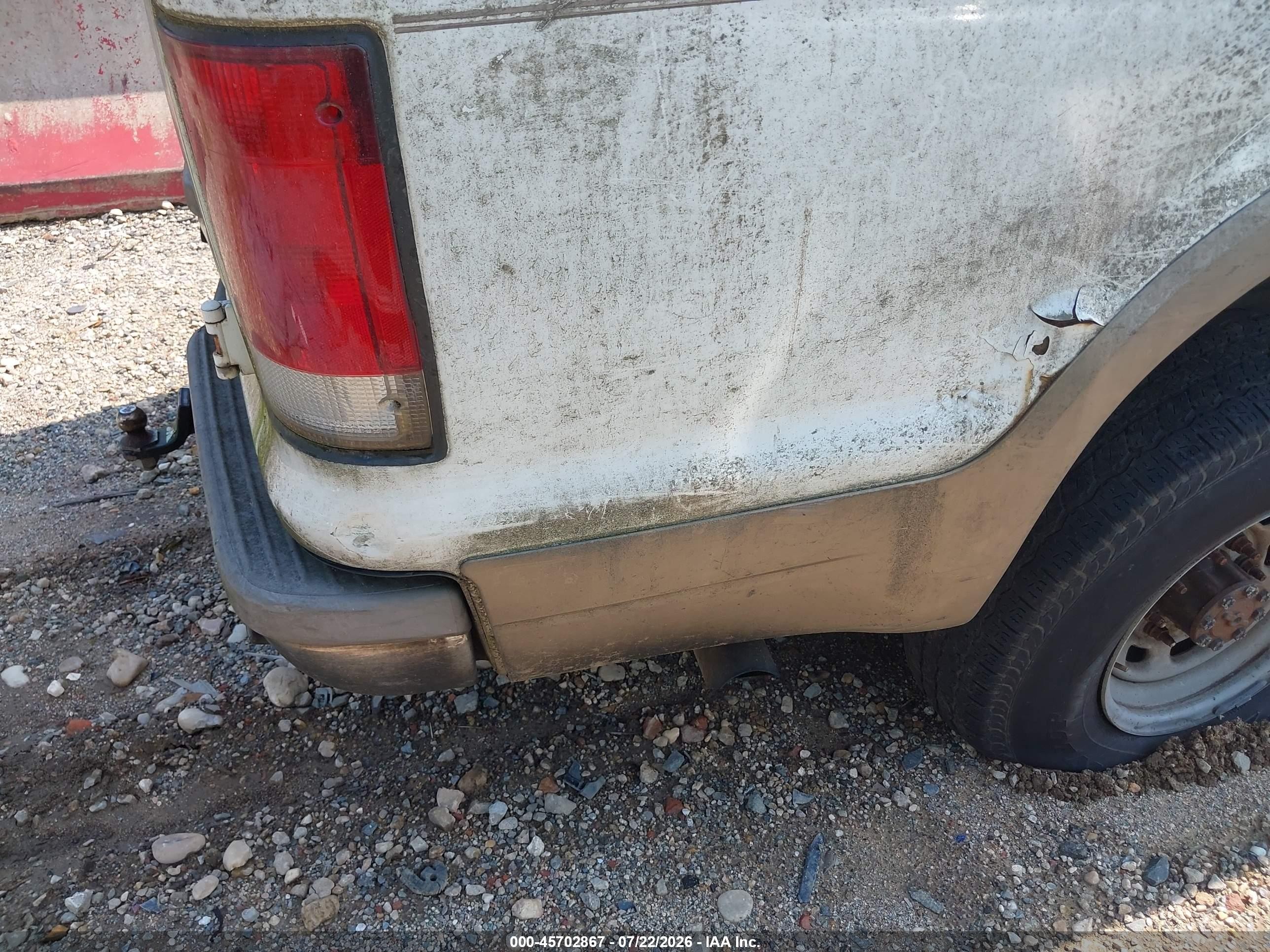 2001 Ford Excursion Limited White vin: 1FMSU43F41EC87797