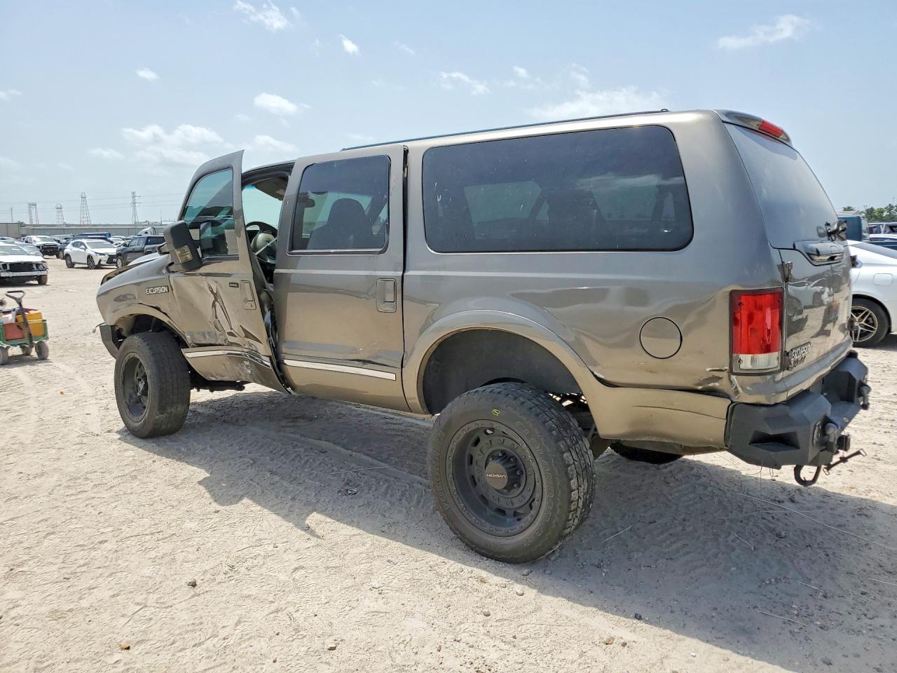 2003 Ford Excursion Limited Gray vin: 1FMSU43F43EB12601
