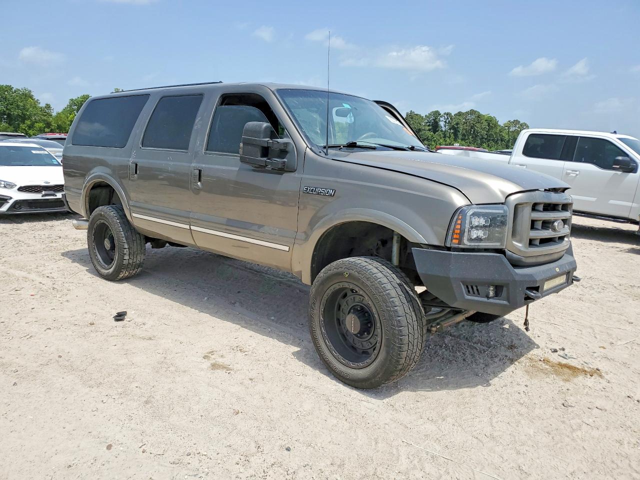 2003 Ford Excursion Limited Gray vin: 1FMSU43F43EB12601