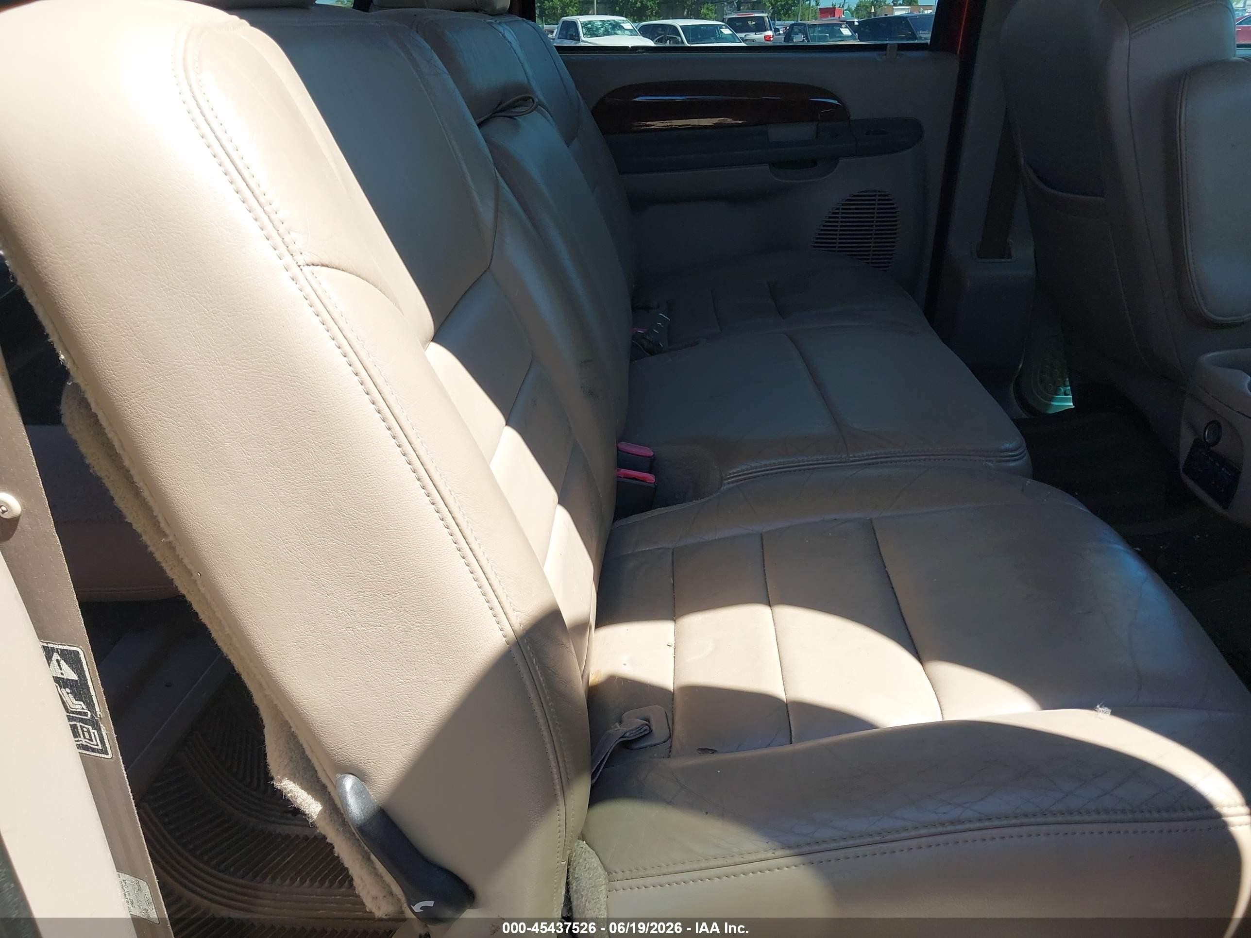 2002 Ford Excursion Limited Бордовый vin: 1FMSU43F52EB65838