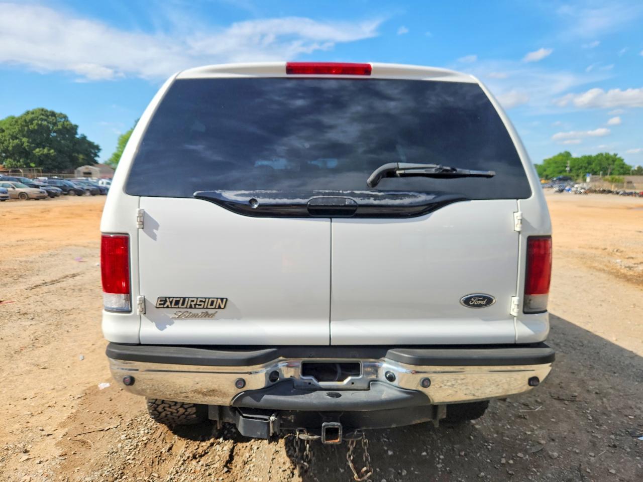 2002 Ford Excursion Limited White vin: 1FMSU43F82EA41840